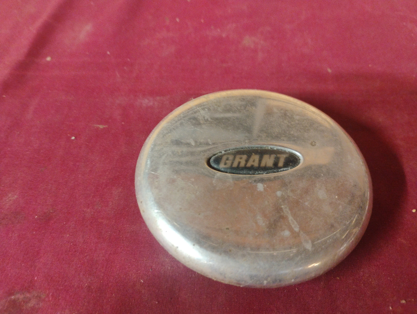 Grant Steering Wheel Horn Button Replacement Cap Custom GT Aftermarket Chrome