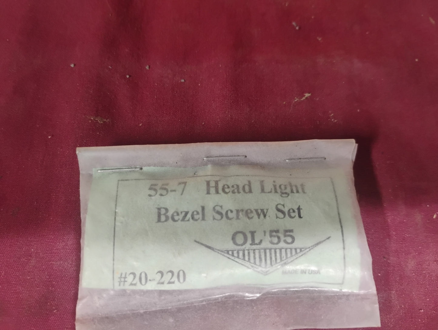 73-87 Chevy GMC Truck Headlight Bezel Screws Hardware Mounting Fasteners OEM C10