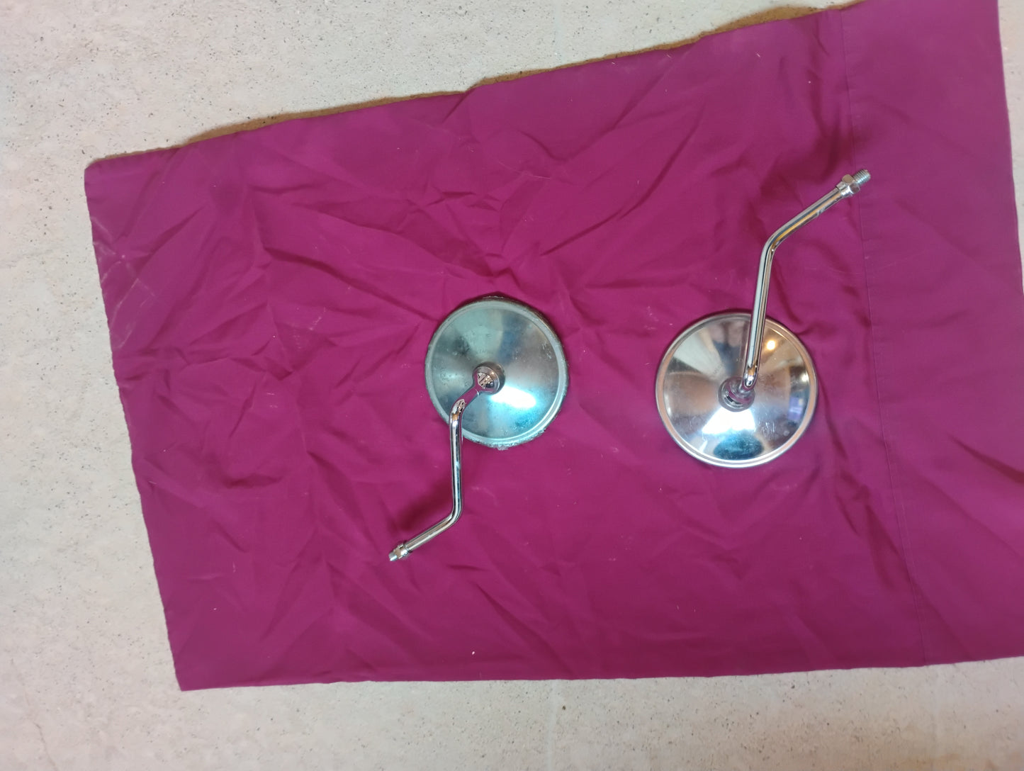 Vintage Antique Truck Mirrors Set Pair OEM Classic Pickup Universal Chrome