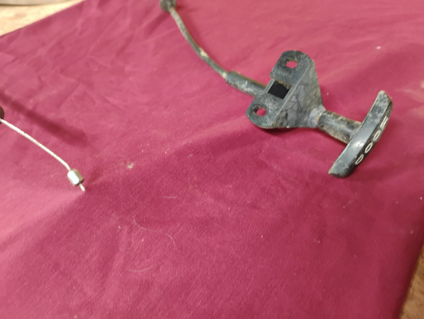 81-87 Chevy GMC Truck Hood Release Cable Wire Handle Lever OEM C10 K10 Suburban