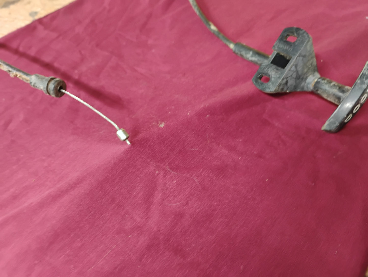 81-87 Chevy GMC Truck Hood Release Cable Wire Handle Lever OEM C10 K10 Suburban