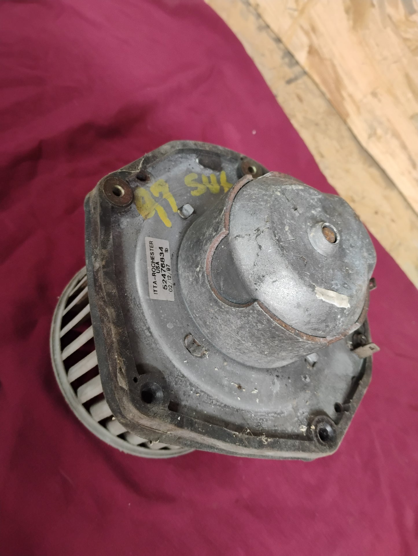 1996-1999 Chevy GMC C1500 K1500 Truck AC Heater Blower Motor Fan GMT400 OEM Style