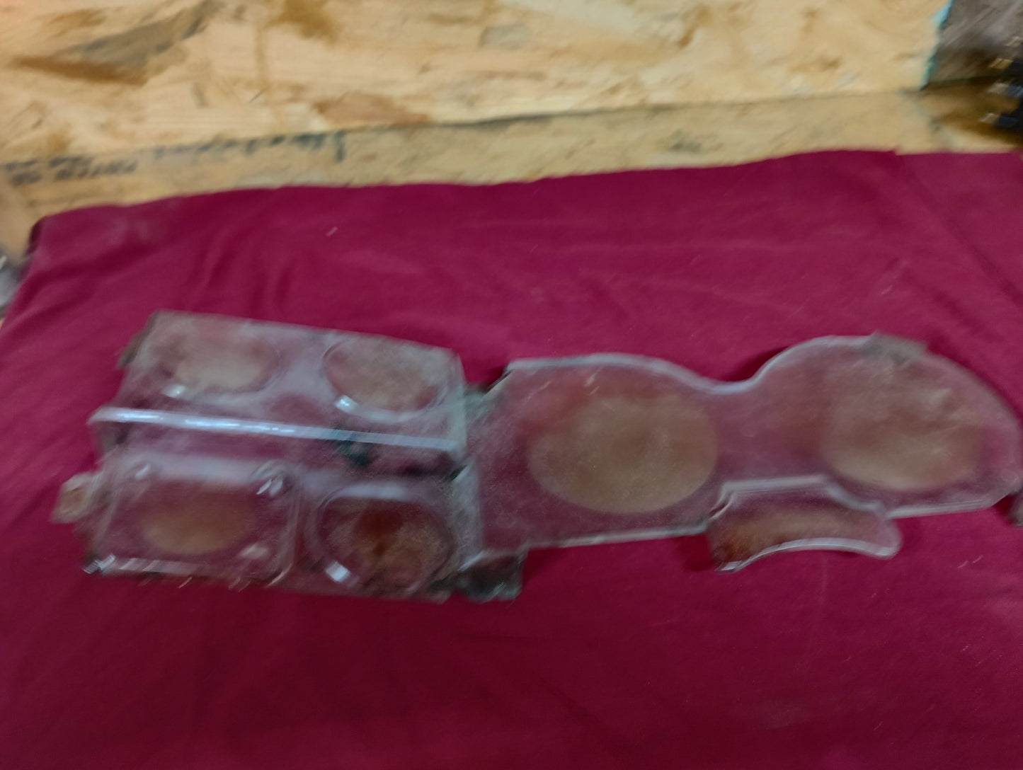 73-87 Chevy GMC Truck Instrument Cluster Lens Clear Gauge Cover C10 K10 Squarebody