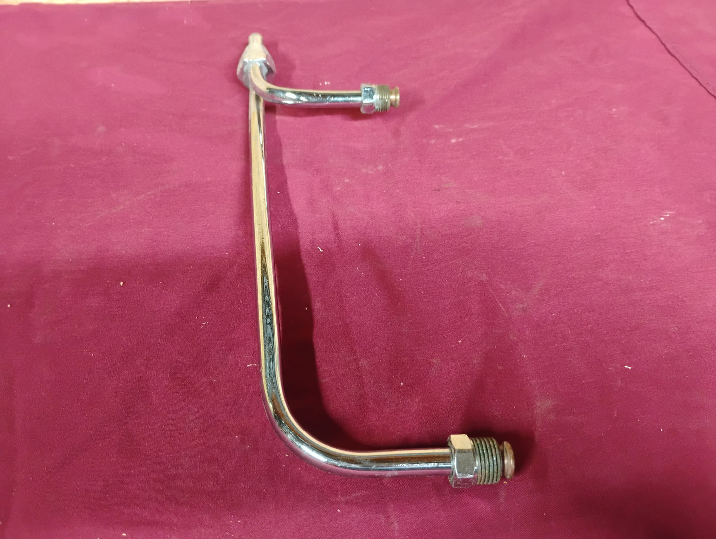 Dual Quad Carburetor Fuel Line Kit Dual Carb Gas Log Edelbrock Holley Chrome