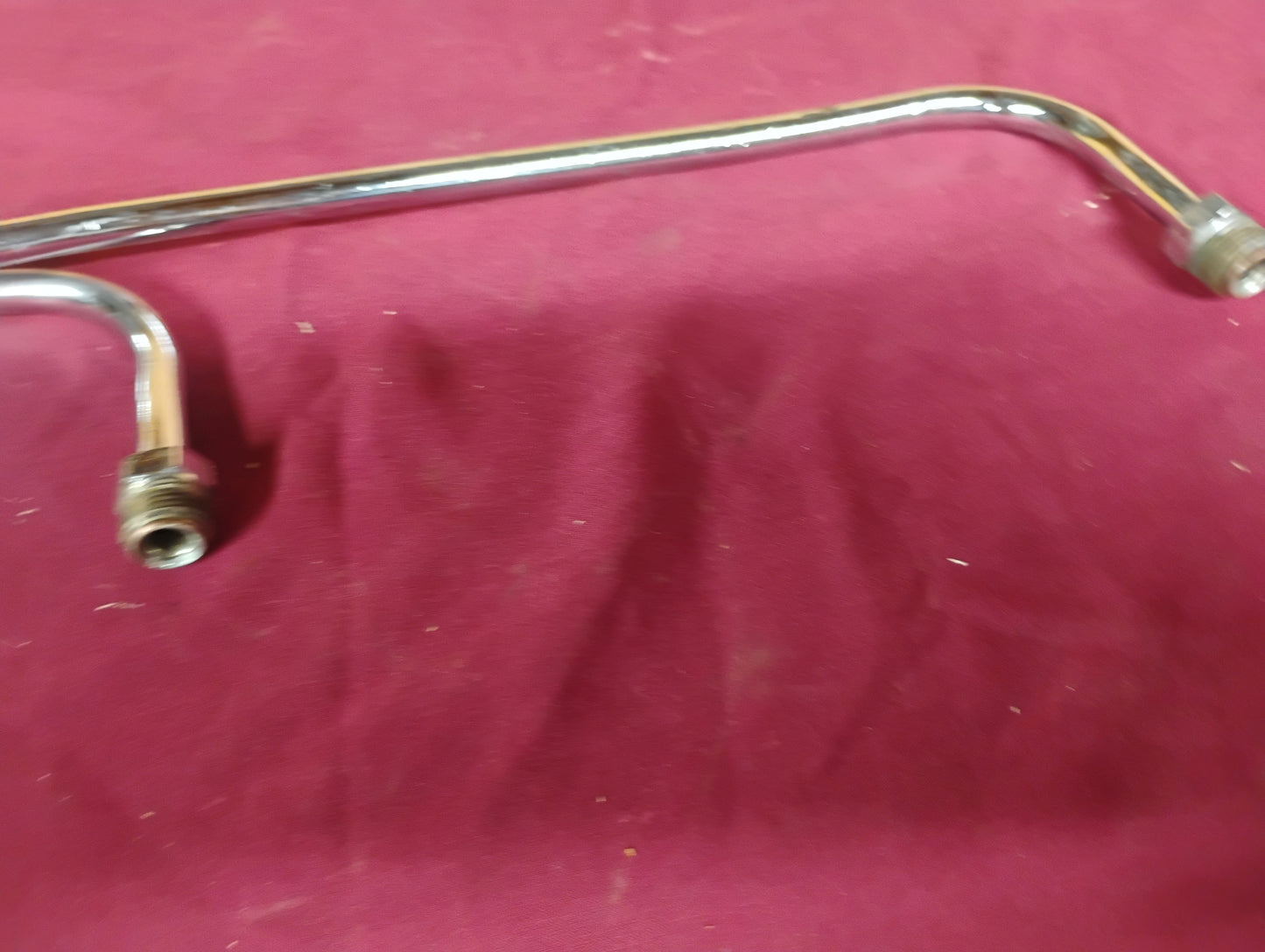 Dual Quad Carburetor Fuel Line Kit Dual Carb Gas Log Edelbrock Holley Chrome