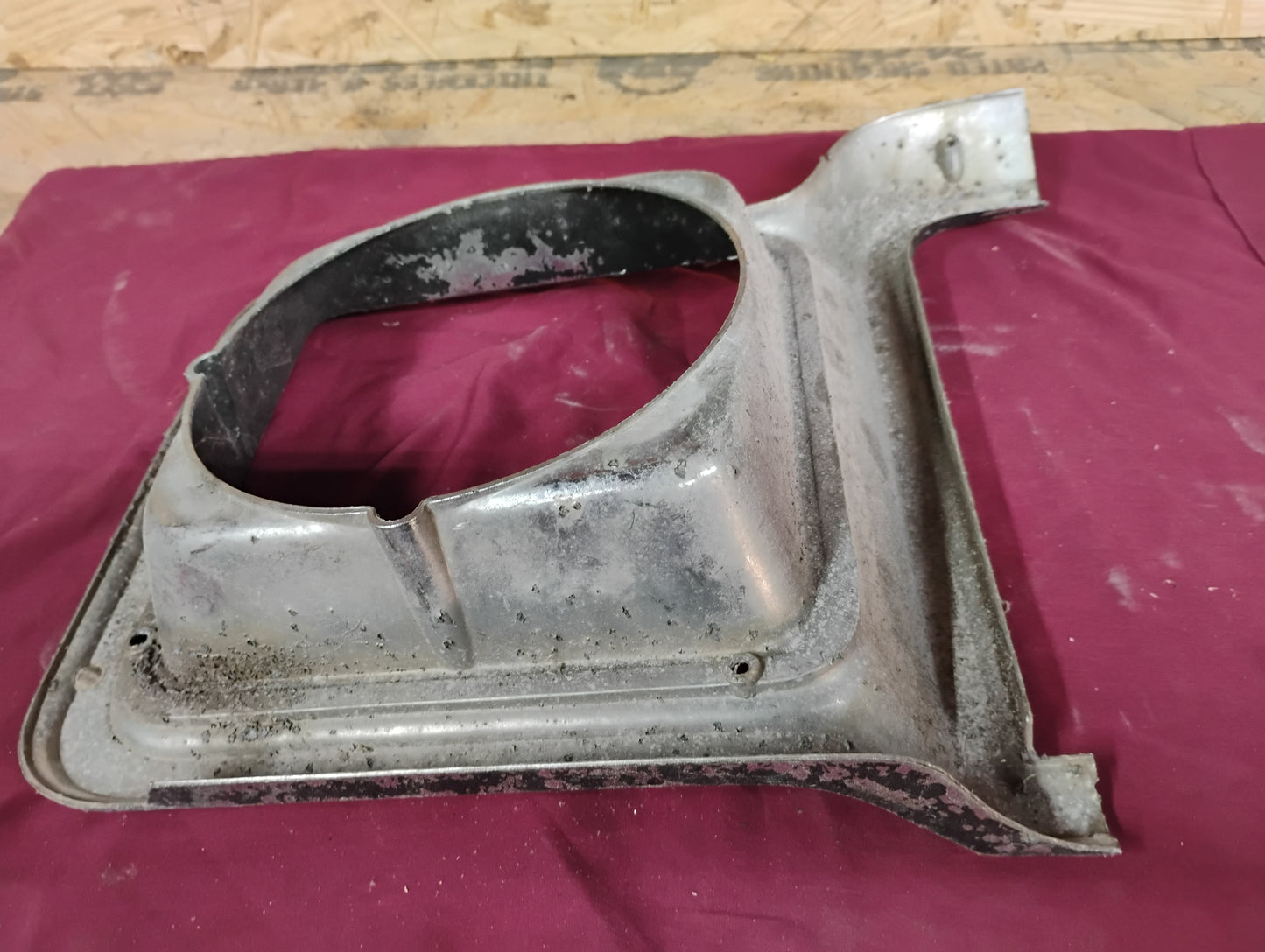 73-78 Chevy GMC Truck Headlight Bezel Trim Door OEM Round C10 K10 Blazer