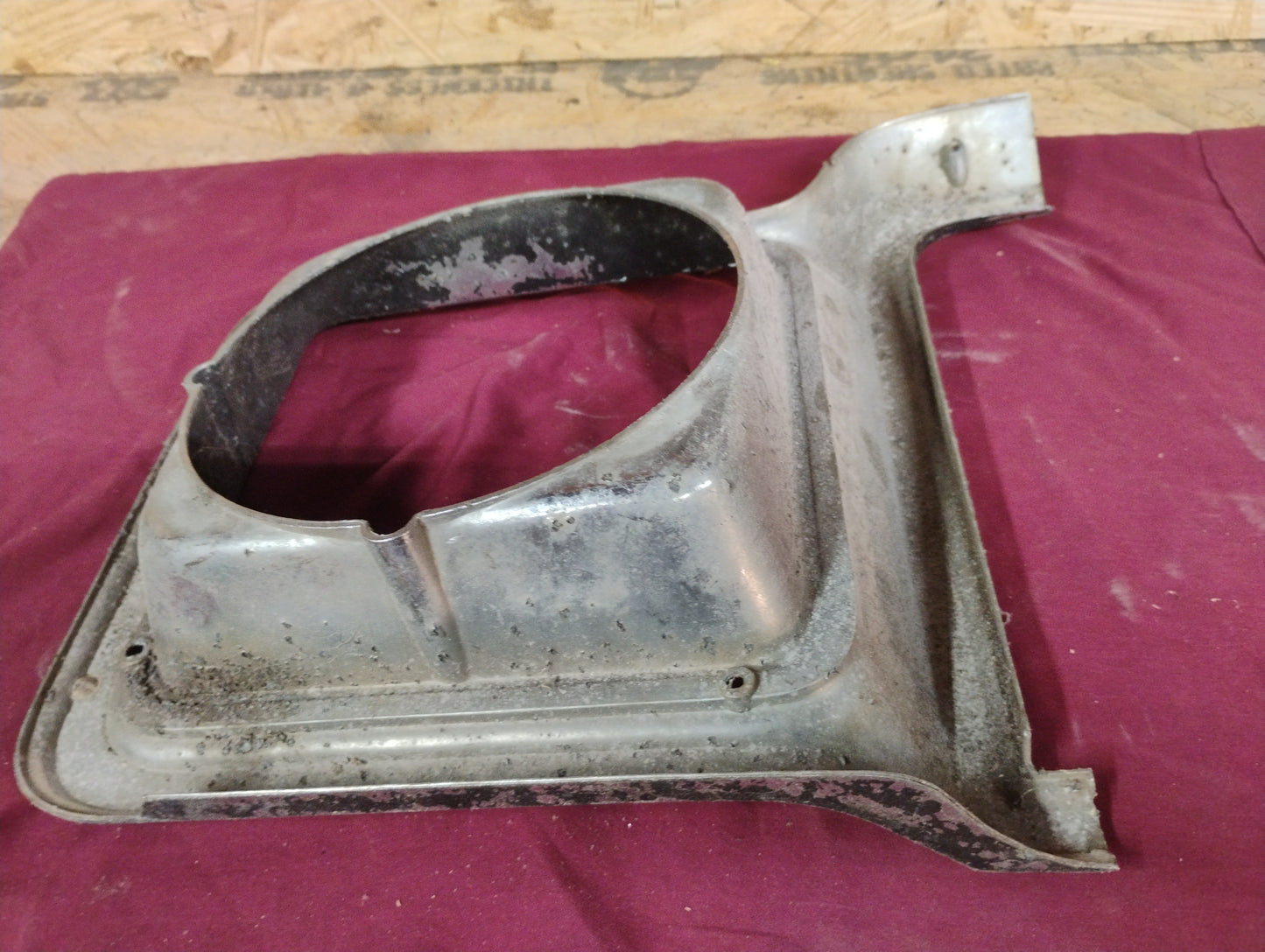 73-78 Chevy GMC Truck Headlight Bezel Trim Door OEM Round C10 K10 Blazer