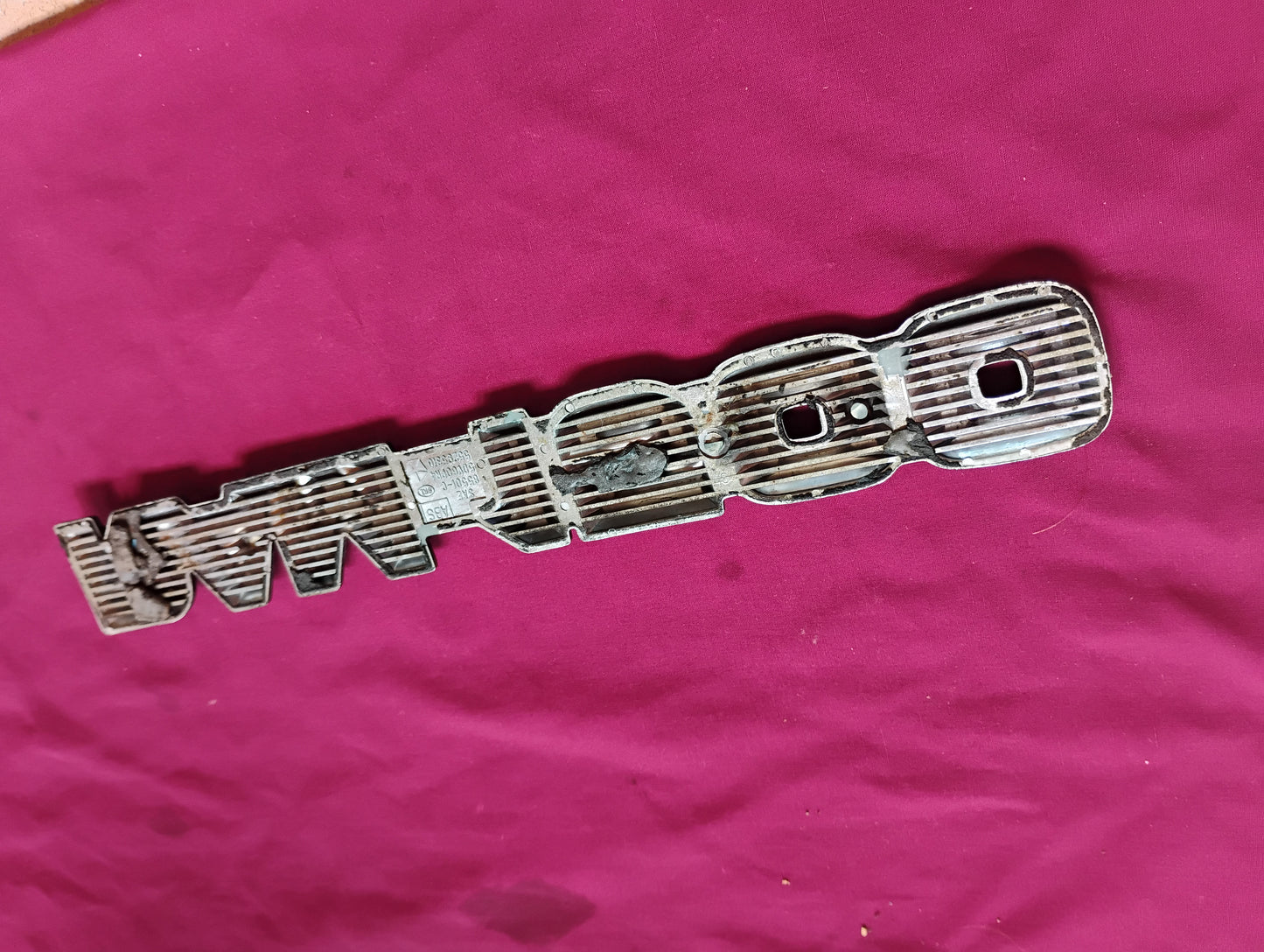 OEM RAM 1500 Tailgate Emblem Badge Chrome/Black 2009-2012 Dodge Ram Genuine (A)