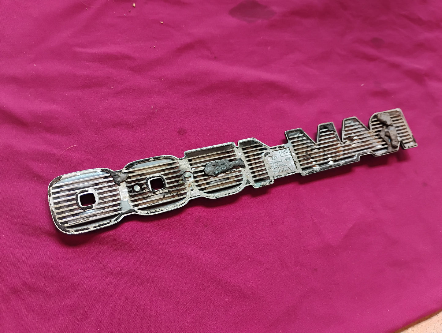 OEM RAM 1500 Tailgate Emblem Badge Chrome/Black 2009-2012 Dodge Ram Genuine (A)