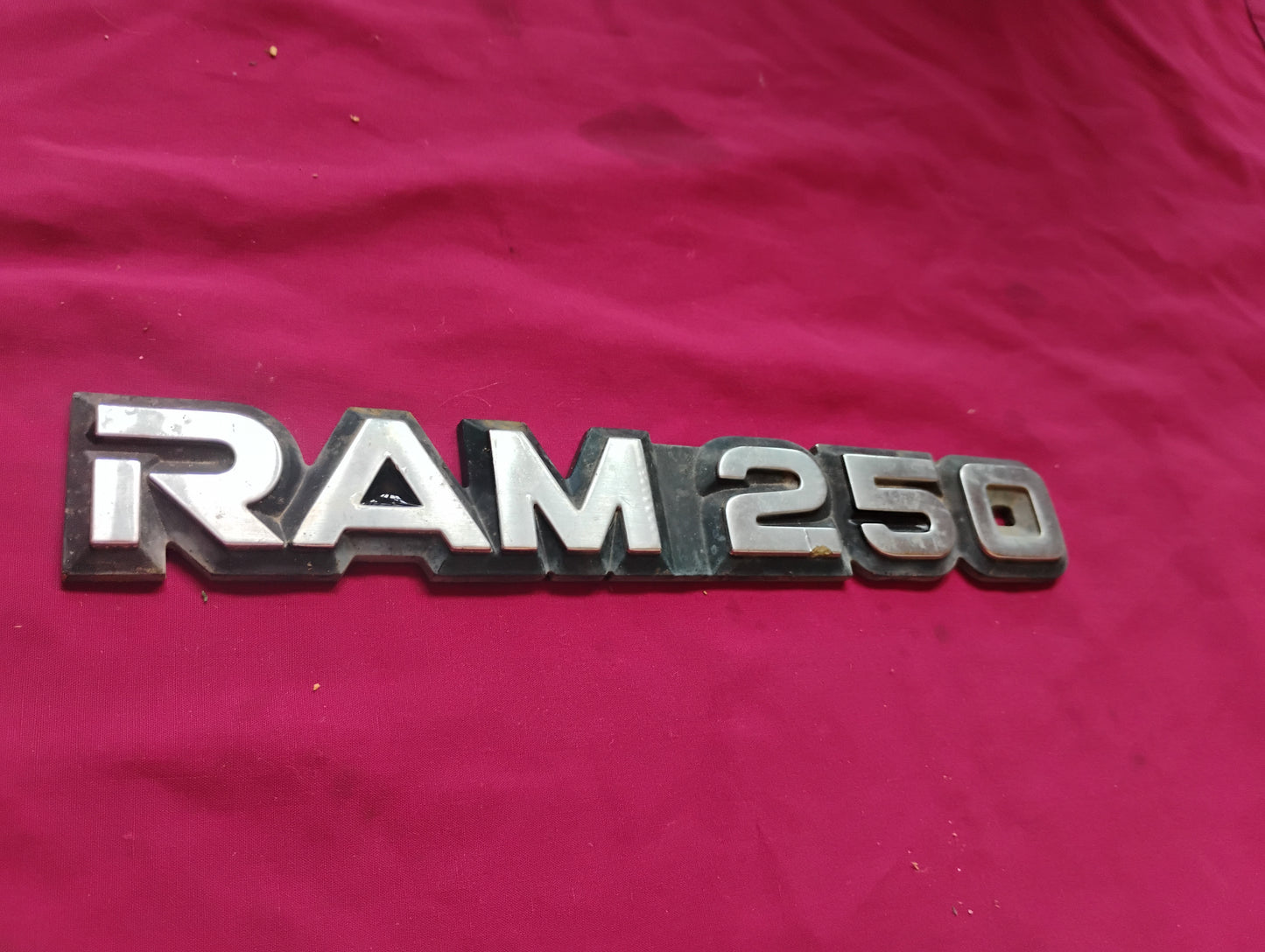 OEM Dodge Ram 250 Fender Emblem Badge 1981-1993 First Gen Cummins Classic Truck