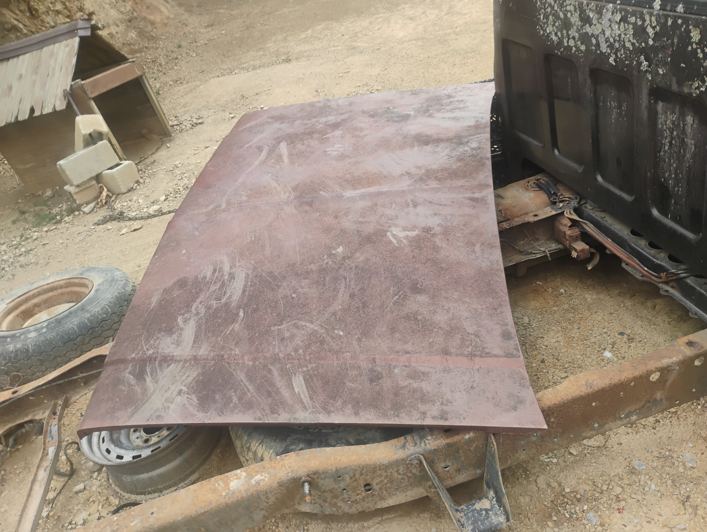 1981-1987 Chevy GMC C10 K10 Truck Hood Squarebody OEM Steel Body Panel Local Pickup