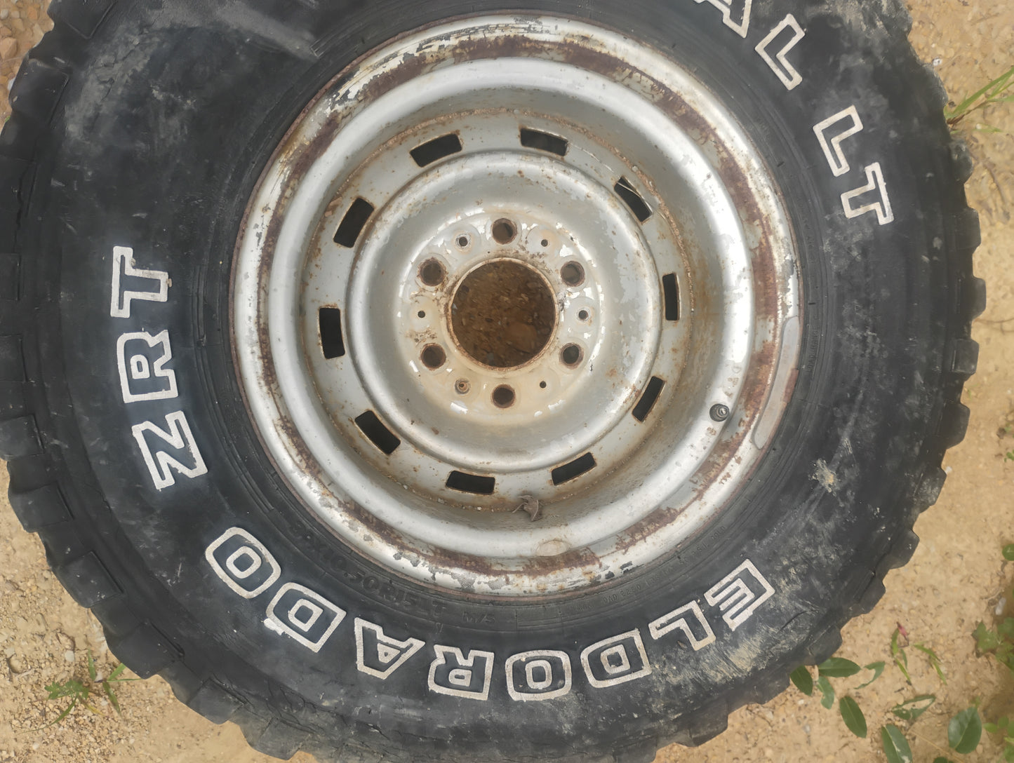 1973-1987 Chevy GMC Truck 6-Lug 10 Inch Wide Steel Rally Wheel Rim