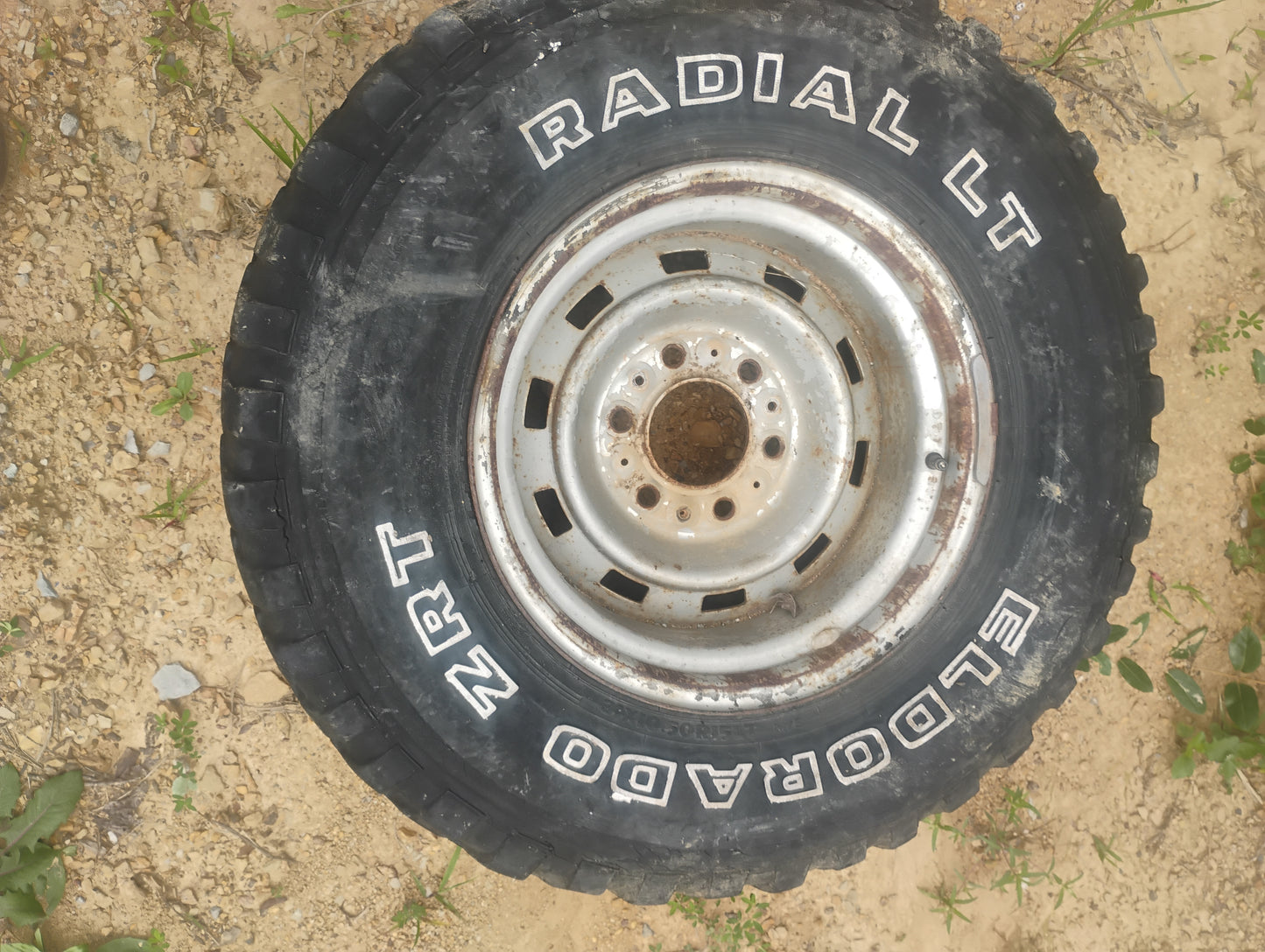 1973-1987 Chevy GMC Truck 6-Lug 10 Inch Wide Steel Rally Wheel Rim