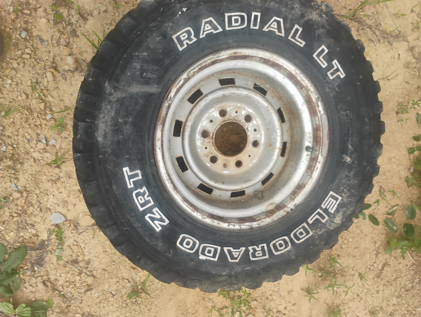 1973-1987 Chevy GMC Truck 6-Lug 10 Inch Wide Steel Rally Wheel Rim
