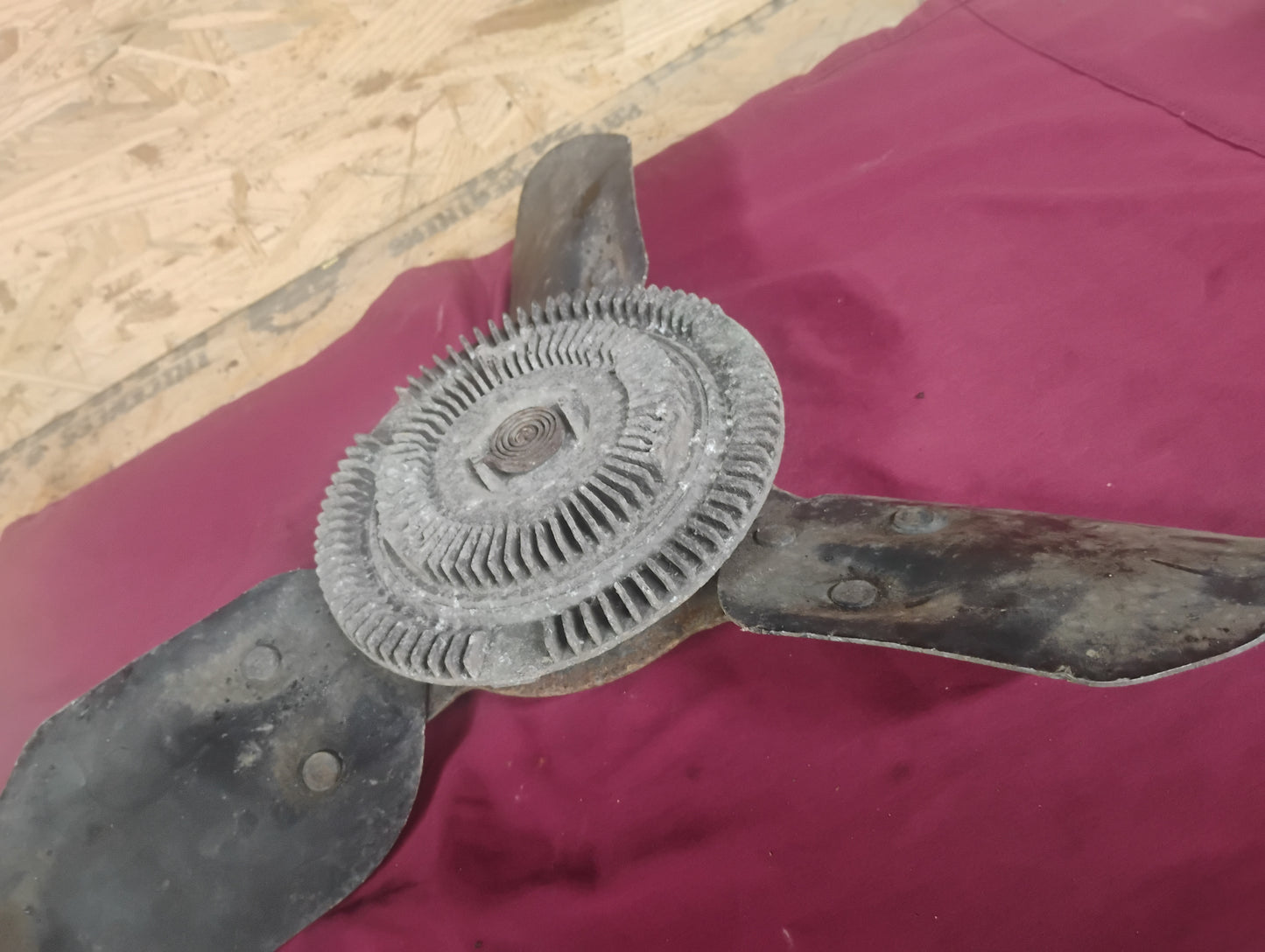 1973-1987 Chevy GMC C10 K10 Truck 3 Blade Clutch Fan Cooling Engine Fan OEM