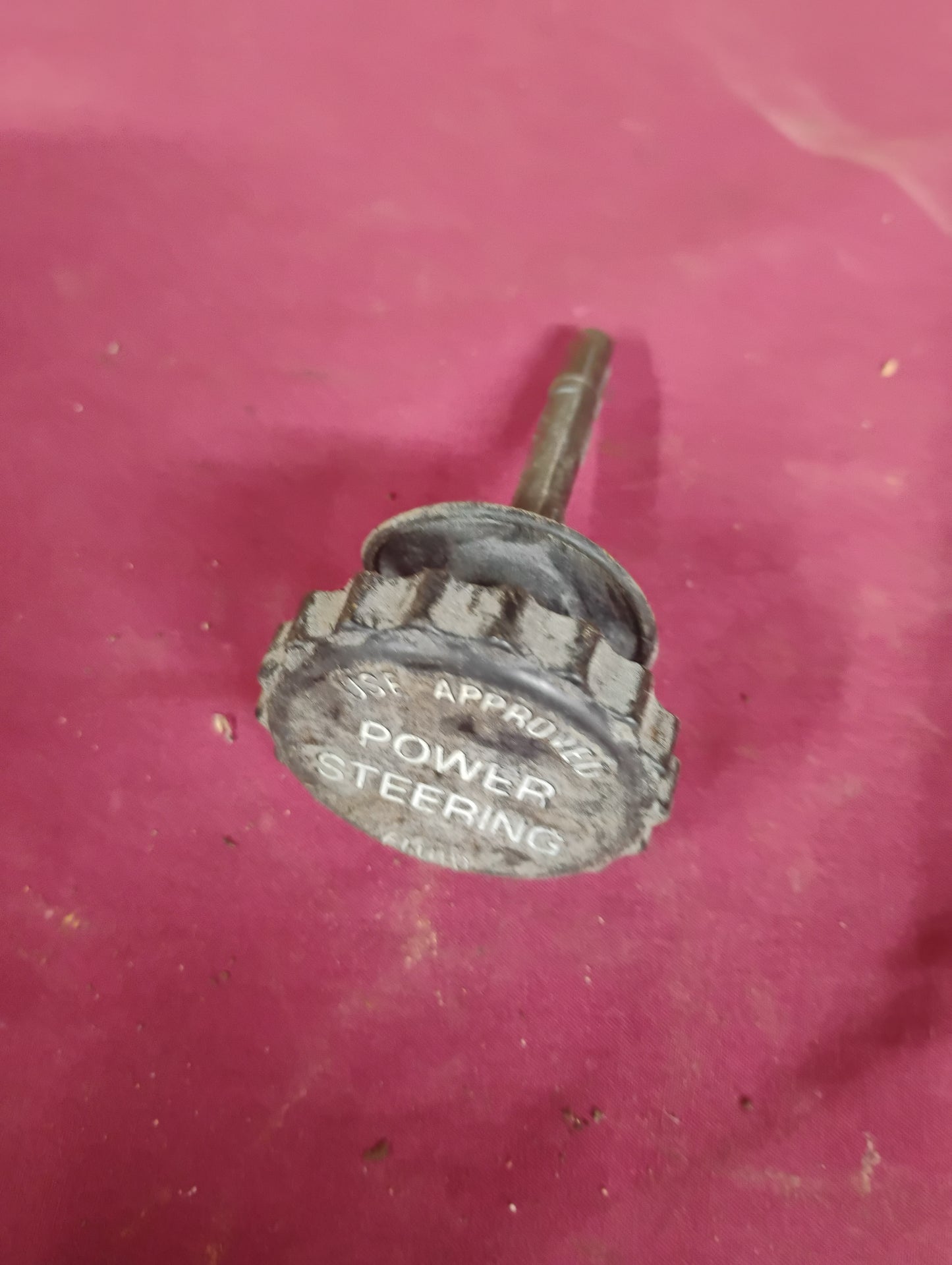 1973-1987 Chevy GMC C10 K10 Truck Power Steering Pump Reservoir Cap Lid OEM