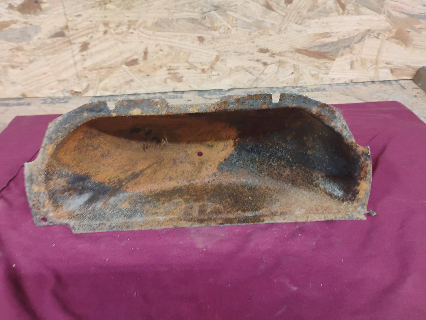 67-72 Chevy GMC Truck Transmission Inspection Plate Dust Cover C10 K10 OEM