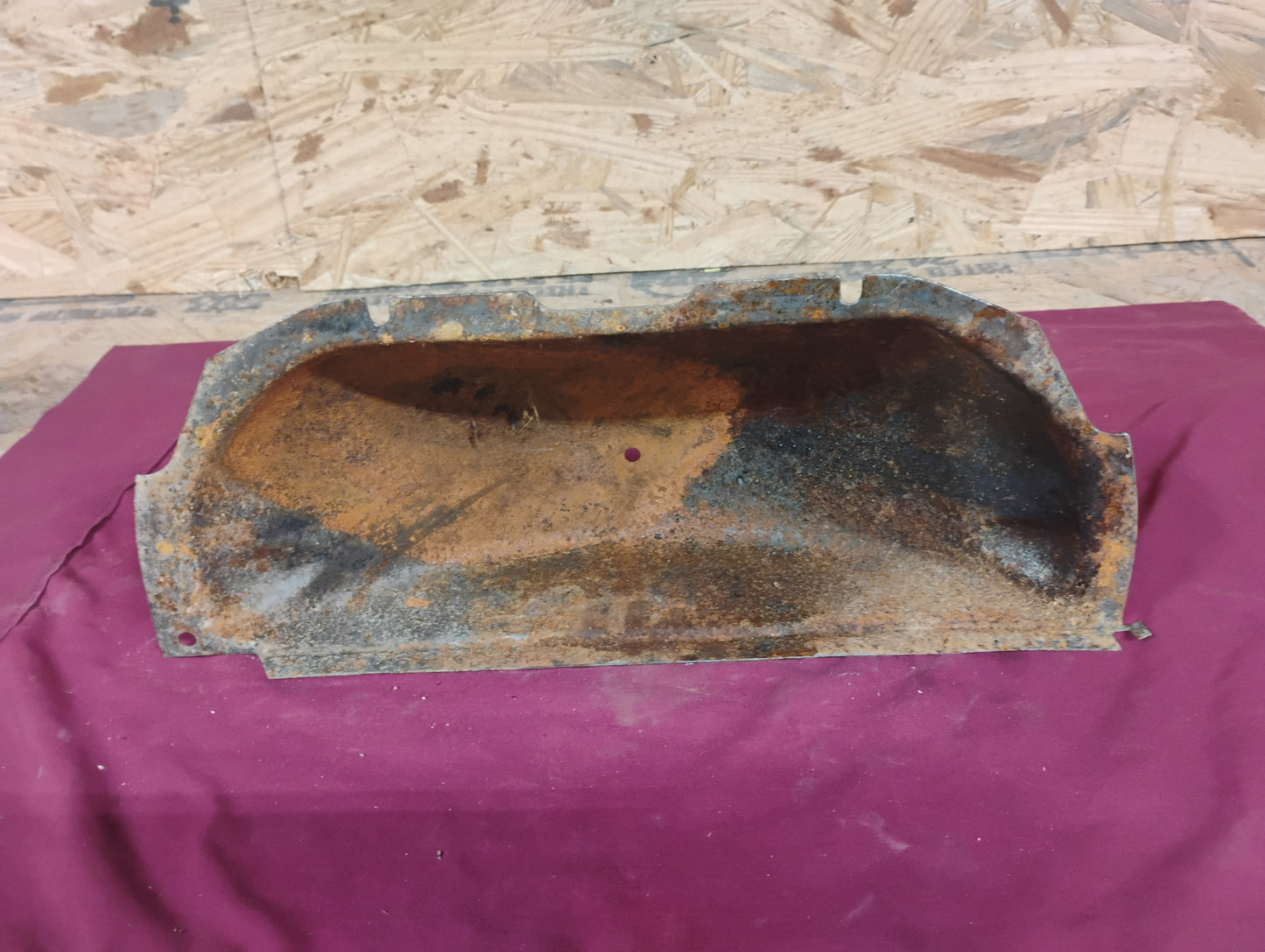 67-72 Chevy GMC Truck Transmission Inspection Plate Dust Cover C10 K10 OEM