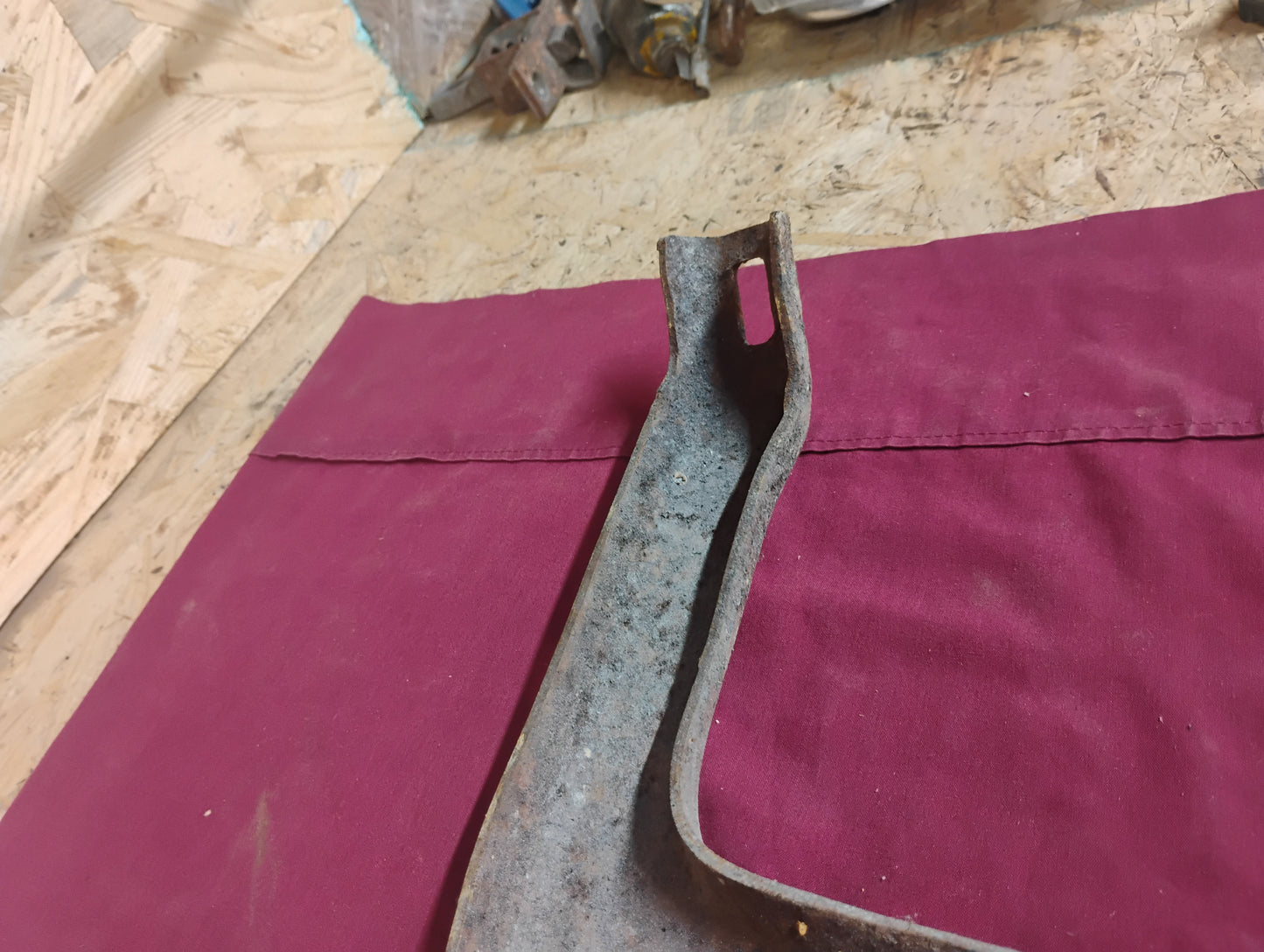 1981-1987 Chevy GMC C10 K10 Truck Front Bumper Mounting Bracket OEM Squarebody
