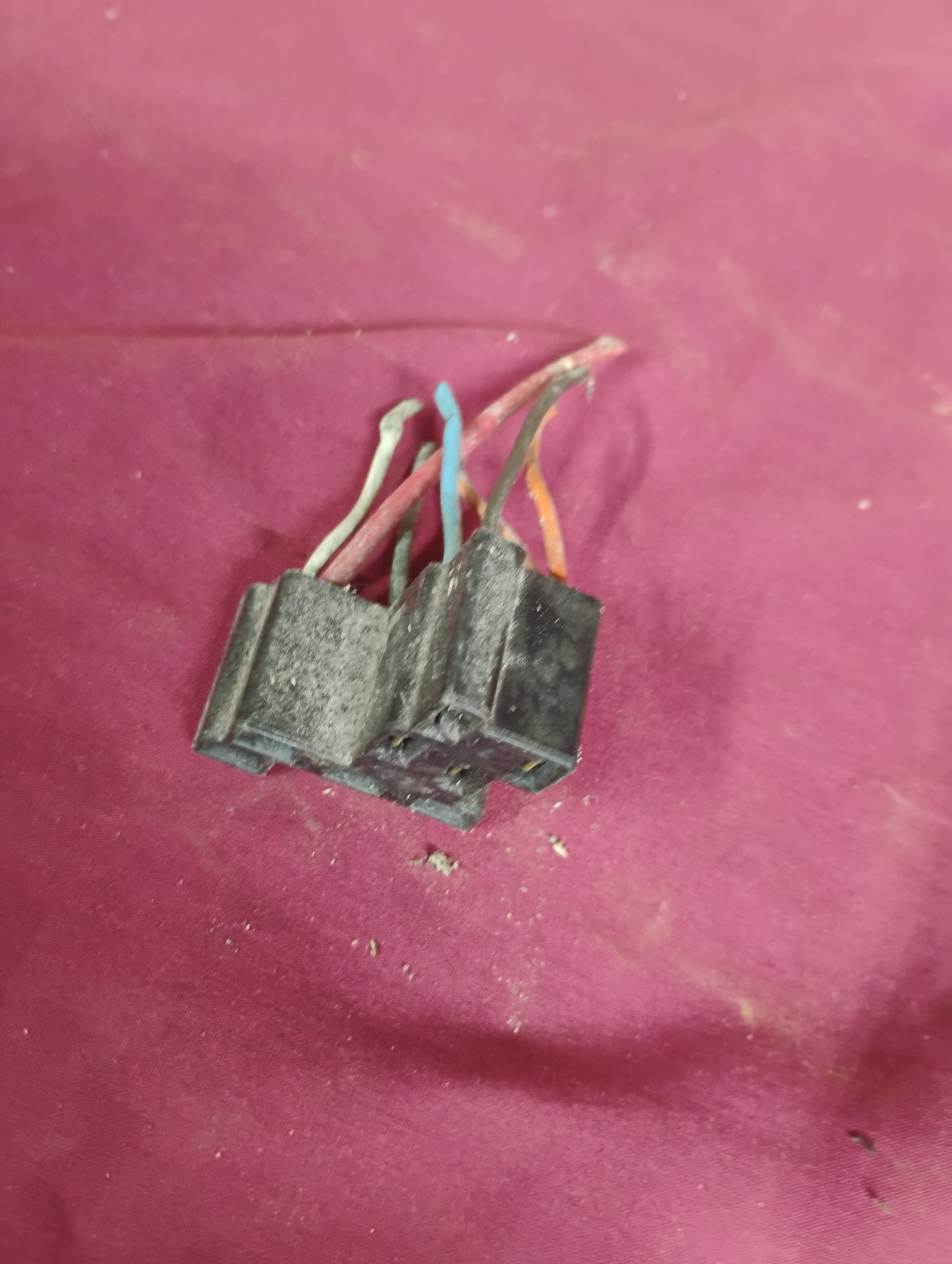 73-87 Chevy GMC Truck Heater AC Fan Switch Pigtail Connector Wiring Harness OEM
