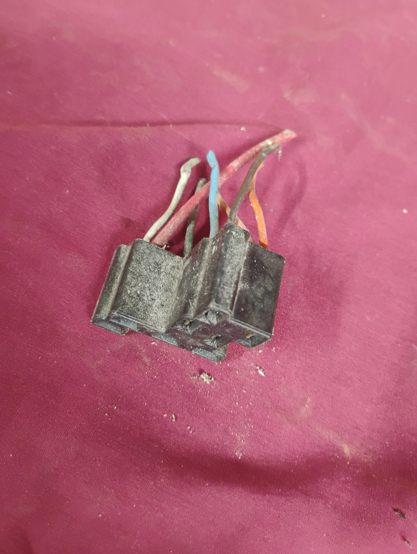73-87 Chevy GMC Truck Heater AC Fan Switch Pigtail Connector Wiring Harness OEM