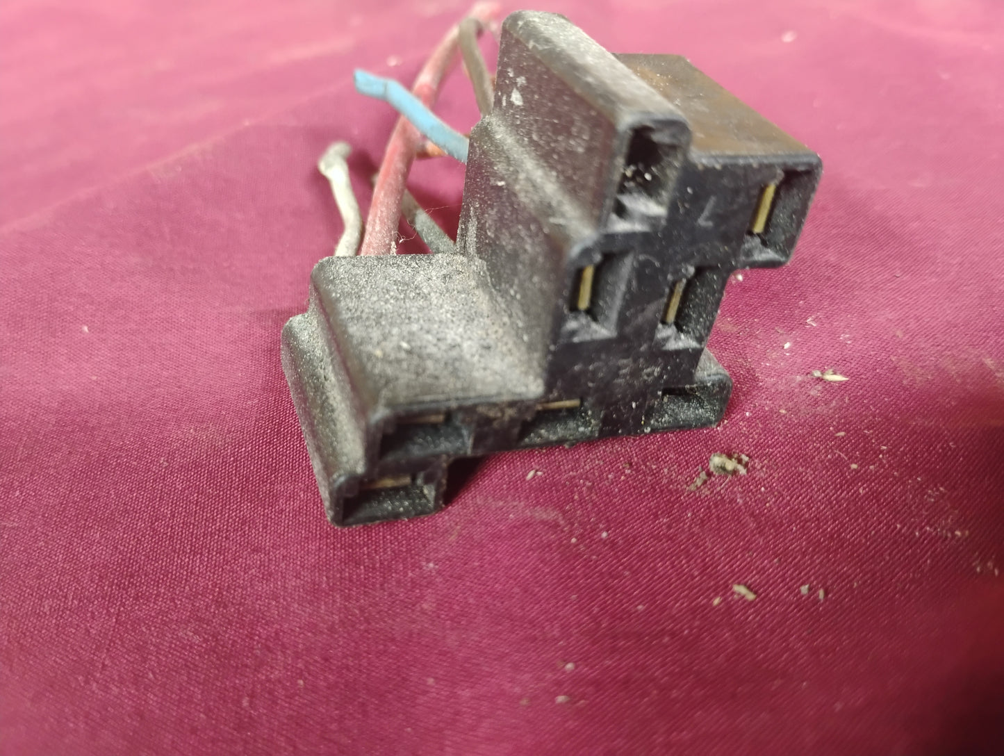 73-87 Chevy GMC Truck Heater AC Fan Switch Pigtail Connector Wiring Harness OEM