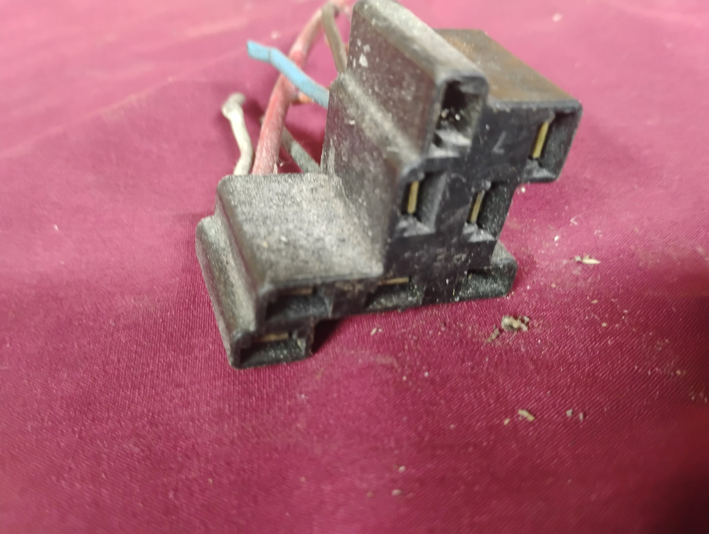 73-87 Chevy GMC Truck Heater AC Fan Switch Pigtail Connector Wiring Harness OEM