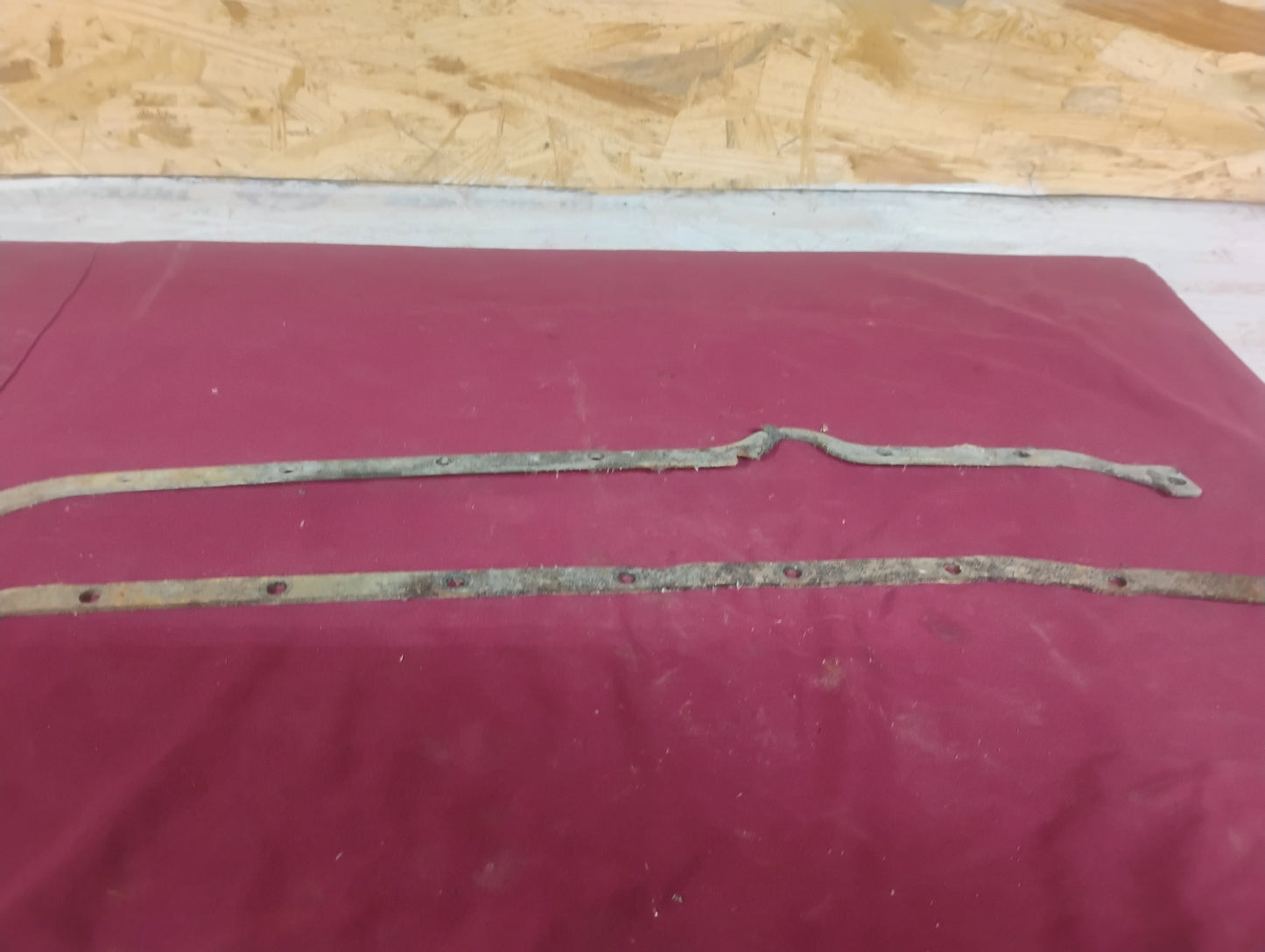Small Block Chevy V8 Oil Pan Reinforcement Rail Set 73-87 C10 K10 Truck Squarebody