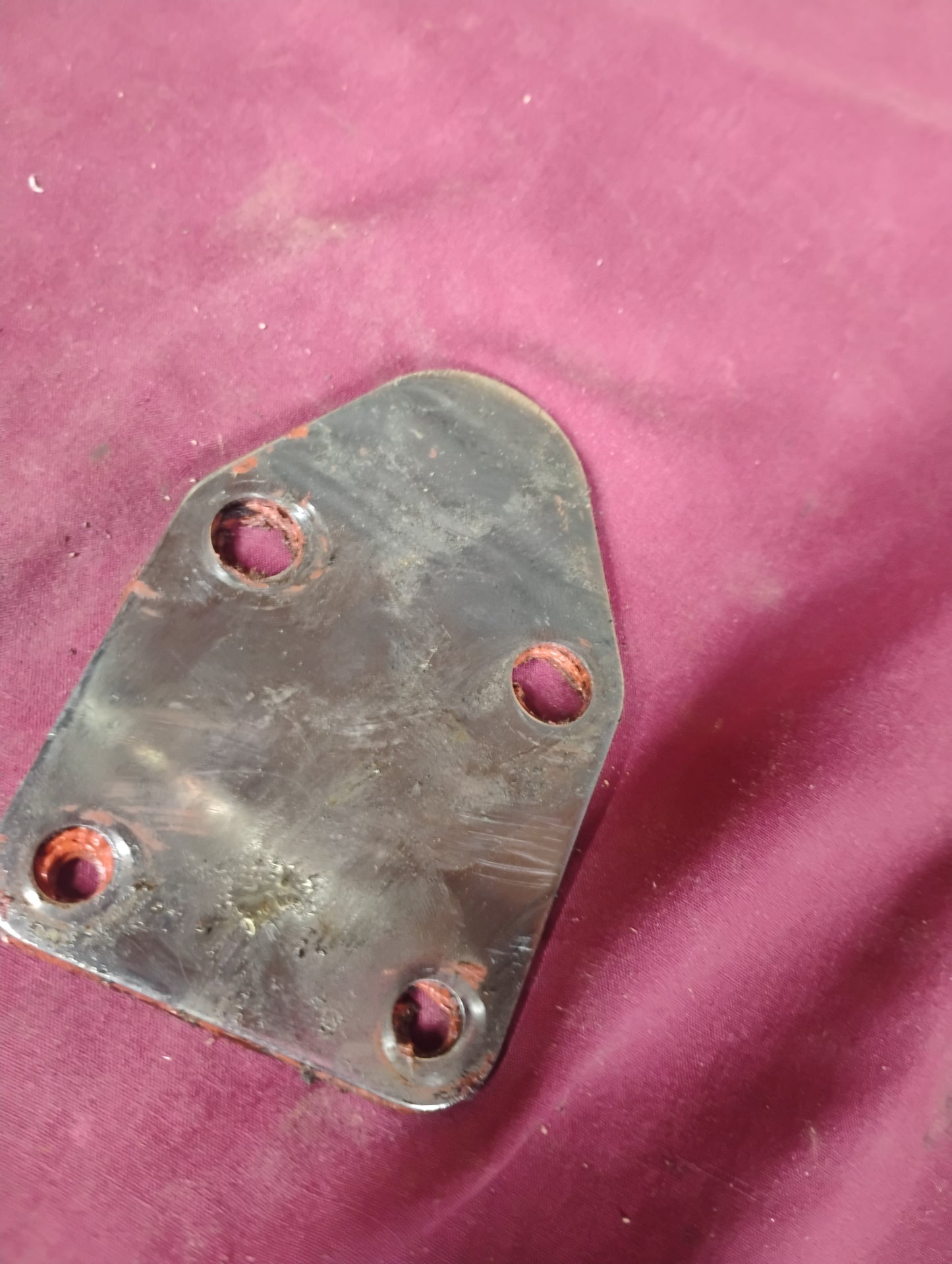 1973-1987 Chevy GMC Truck Fuel Pump Block Off Plate SBC C10 K10 Small Block