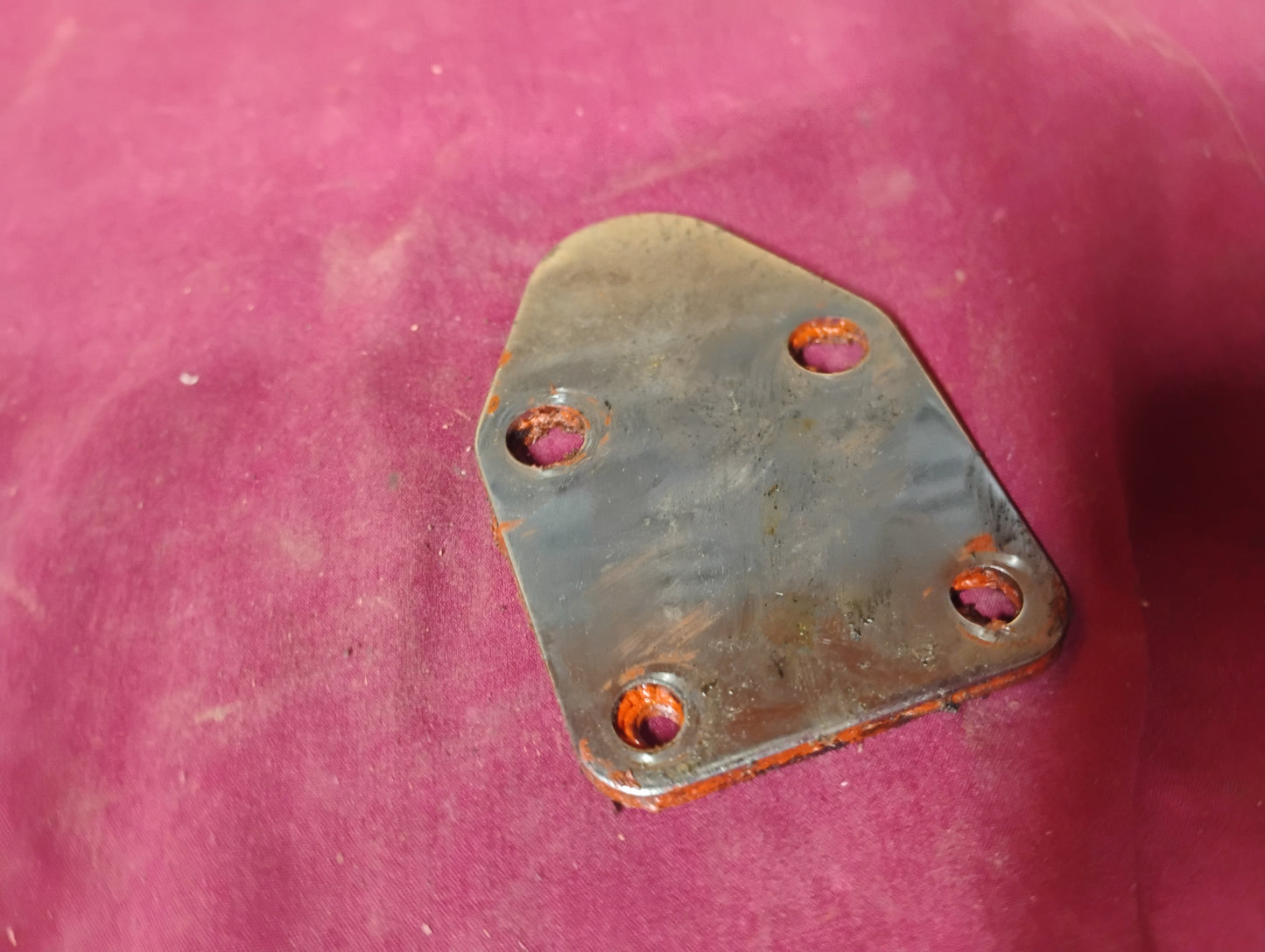 1973-1987 Chevy GMC Truck Fuel Pump Block Off Plate SBC C10 K10 Small Block