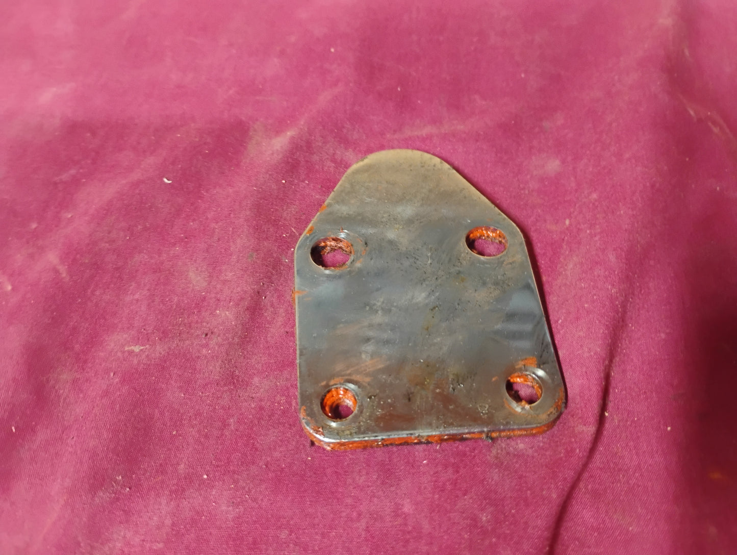 1973-1987 Chevy GMC Truck Fuel Pump Block Off Plate SBC C10 K10 Small Block