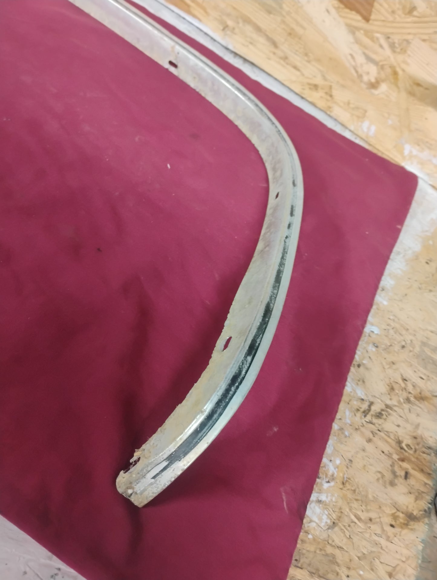 73-87 Chevy GMC Truck Wheel Well Trim Molding Single Piece Stainless C10 K10 C20 K20