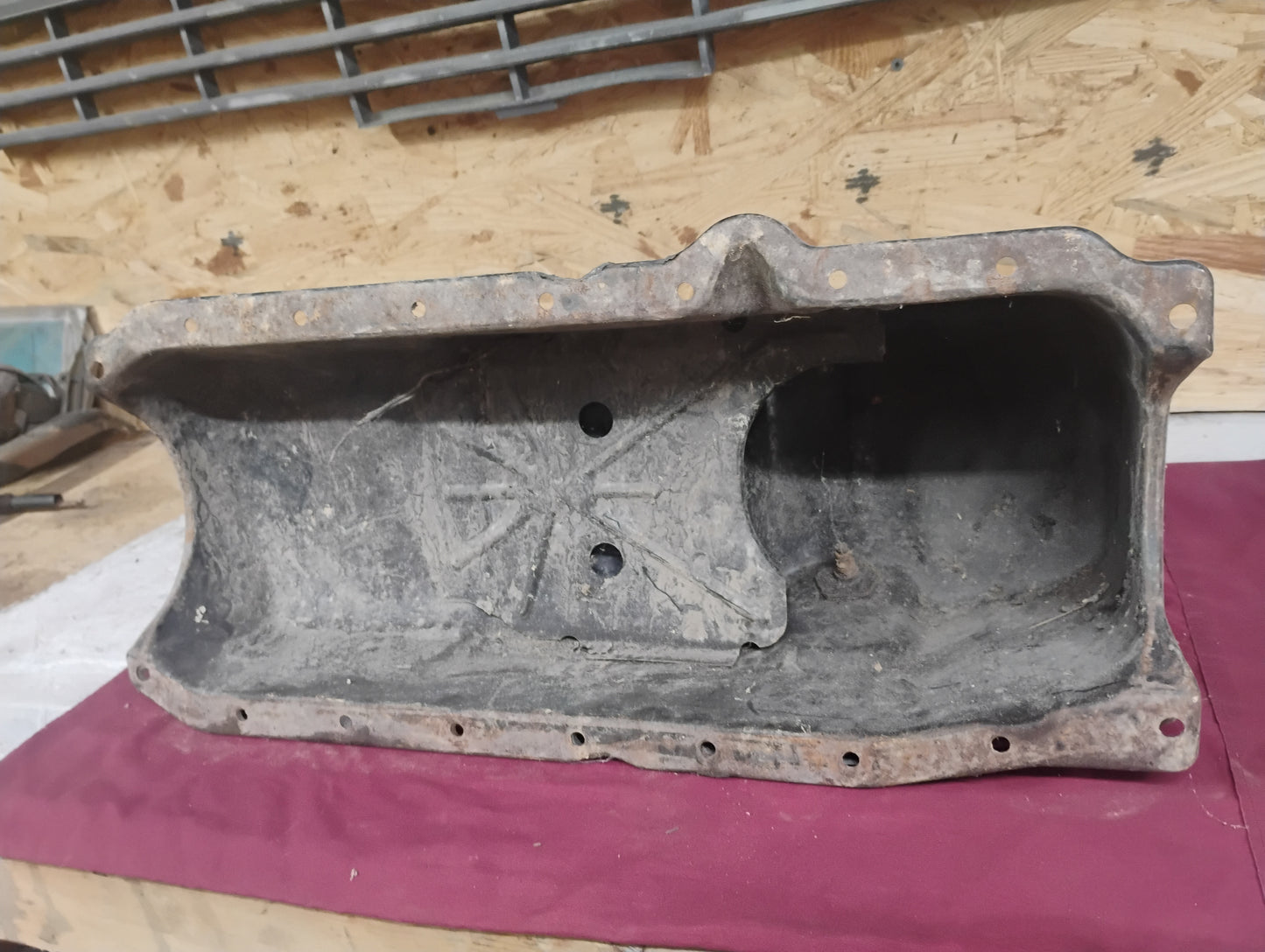 73-87 Chevy GMC Truck Small Block V8 Oil Pan C10 K10 Squarebody Engine Parts