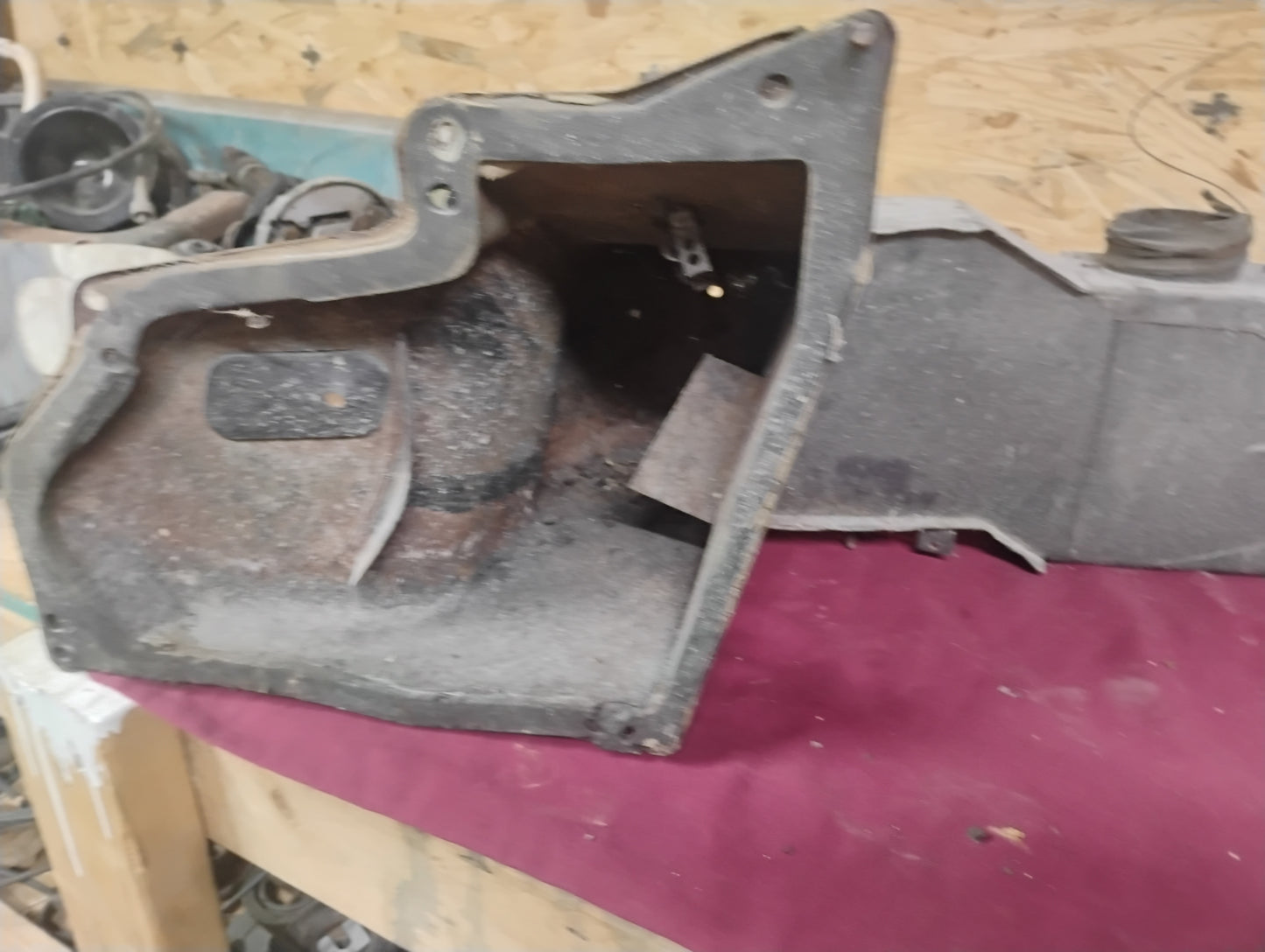 67-72 Chevy GMC C10 K10 Truck Underdash Heater Box Non-AC Squarebody Interior