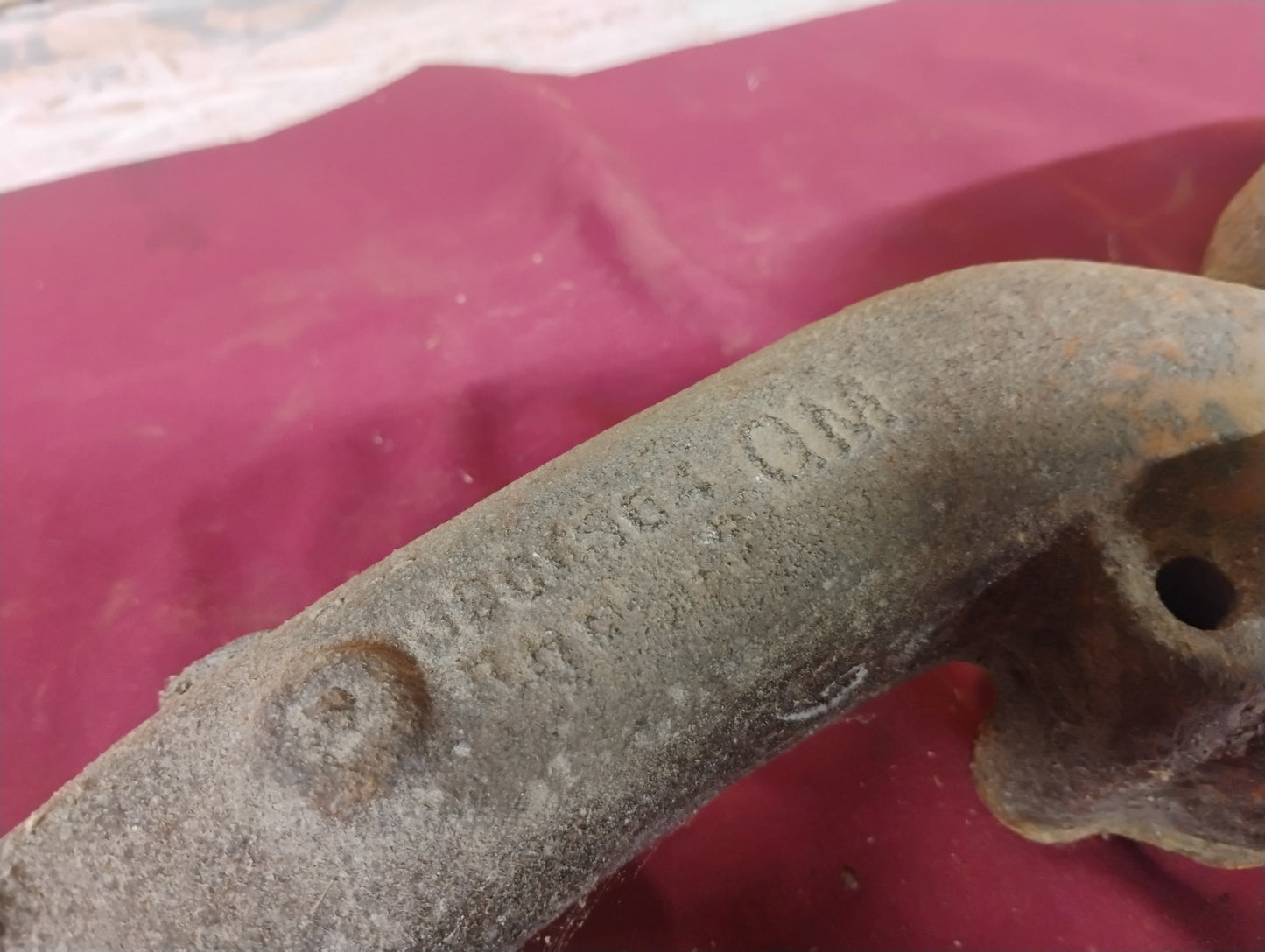 67-72 Chevy GMC Truck Ramhorn Exhaust Manifold RH Passenger Side 327 350 SBC OEM