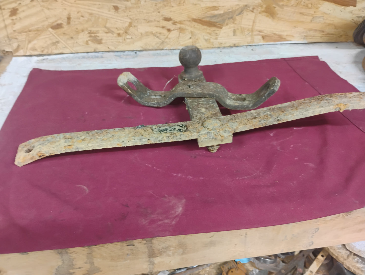 Vintage Aftermarket Trailer Hitch Receiver Heavy Duty Truck Pickup Universal Fitment