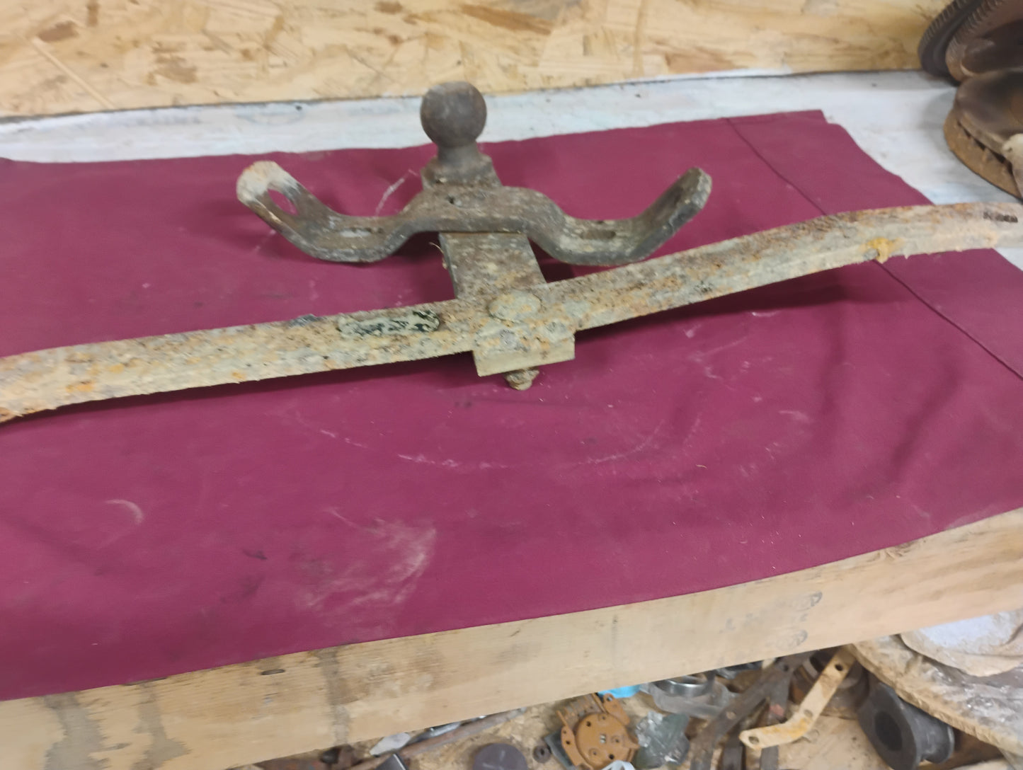Vintage Aftermarket Trailer Hitch Receiver Heavy Duty Truck Pickup Universal Fitment