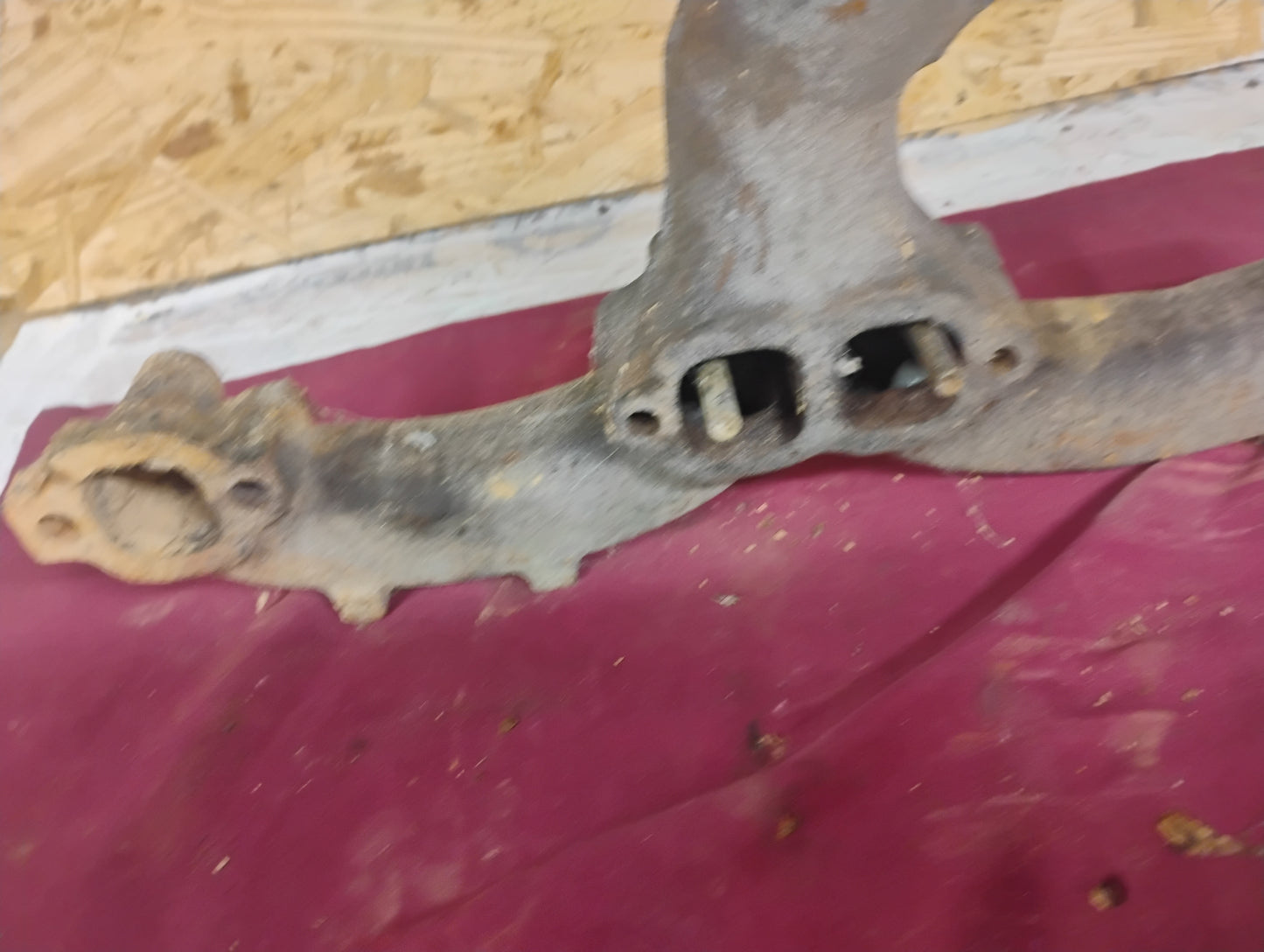 1967-1972 Chevy GMC Truck Ramhorn Exhaust Manifold Pair 327 350 Small Block V8 OEM