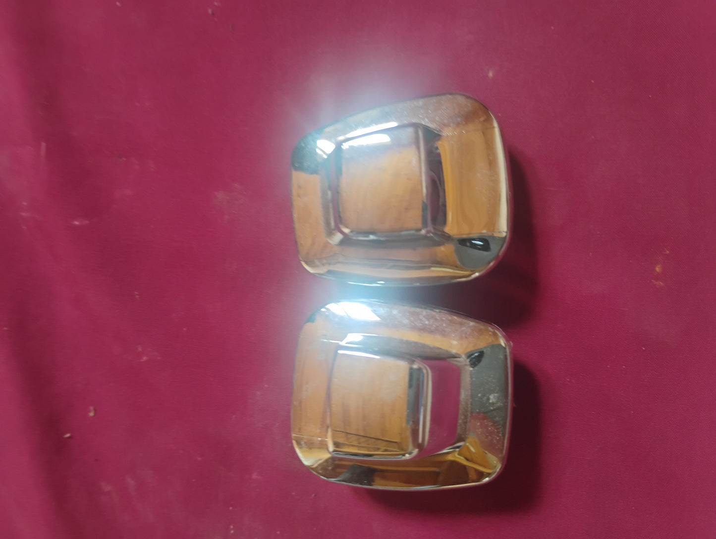 73-87 Chevy GMC Truck License Plate Light Lens Cover Step Bumper C10 K10 Squarebody
