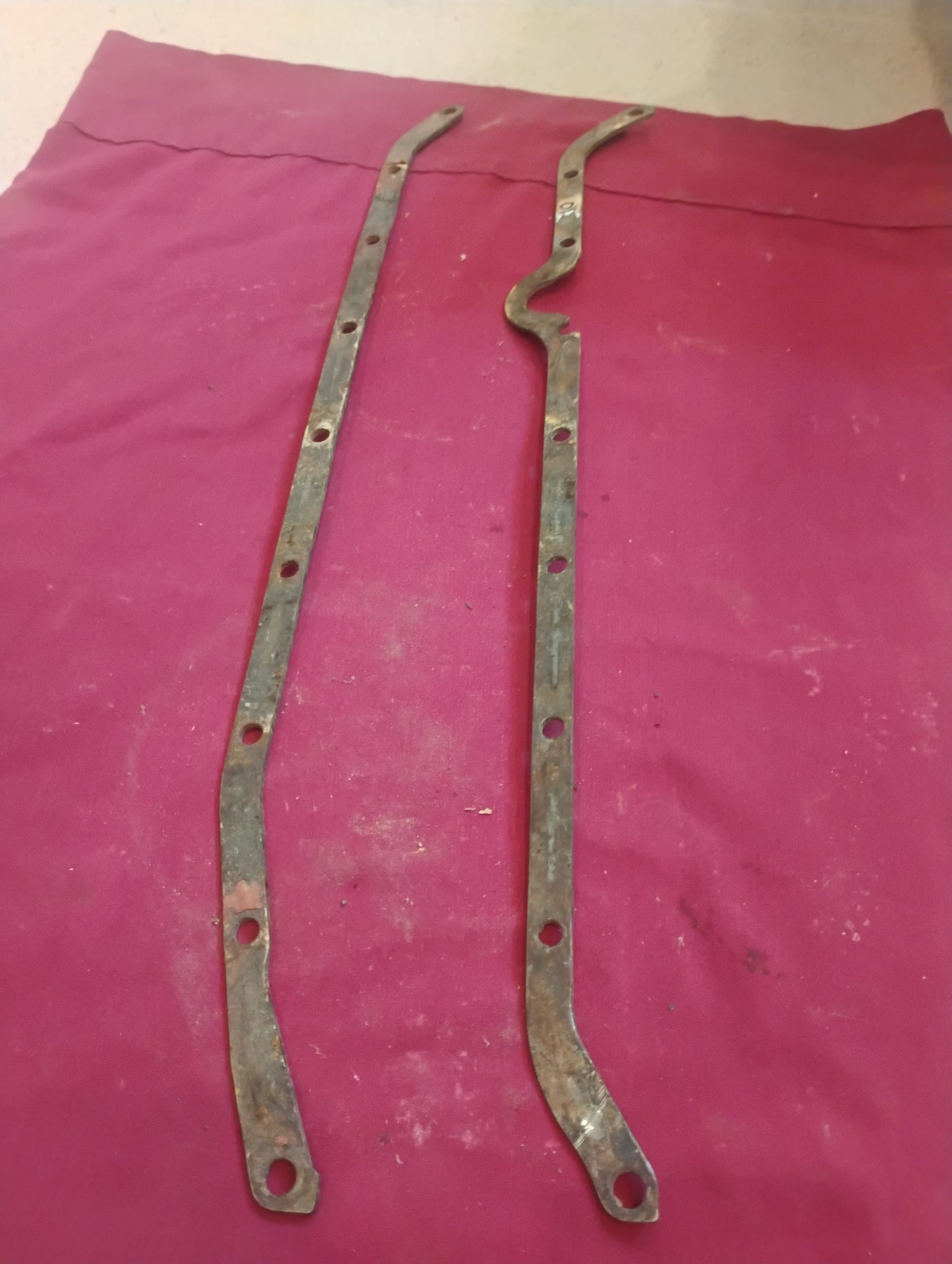 GM Small Block Chevy Oil Pan Reinforcement Rails SBC 350 327 305 LH RH Texas California Florida