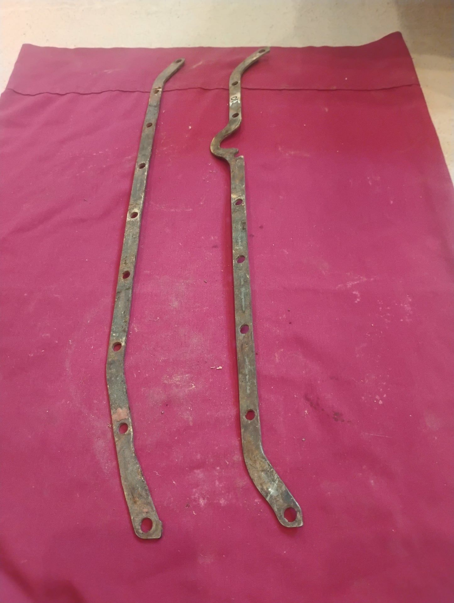 GM Small Block Chevy Oil Pan Reinforcement Rails SBC 350 327 305 LH RH Texas California Florida