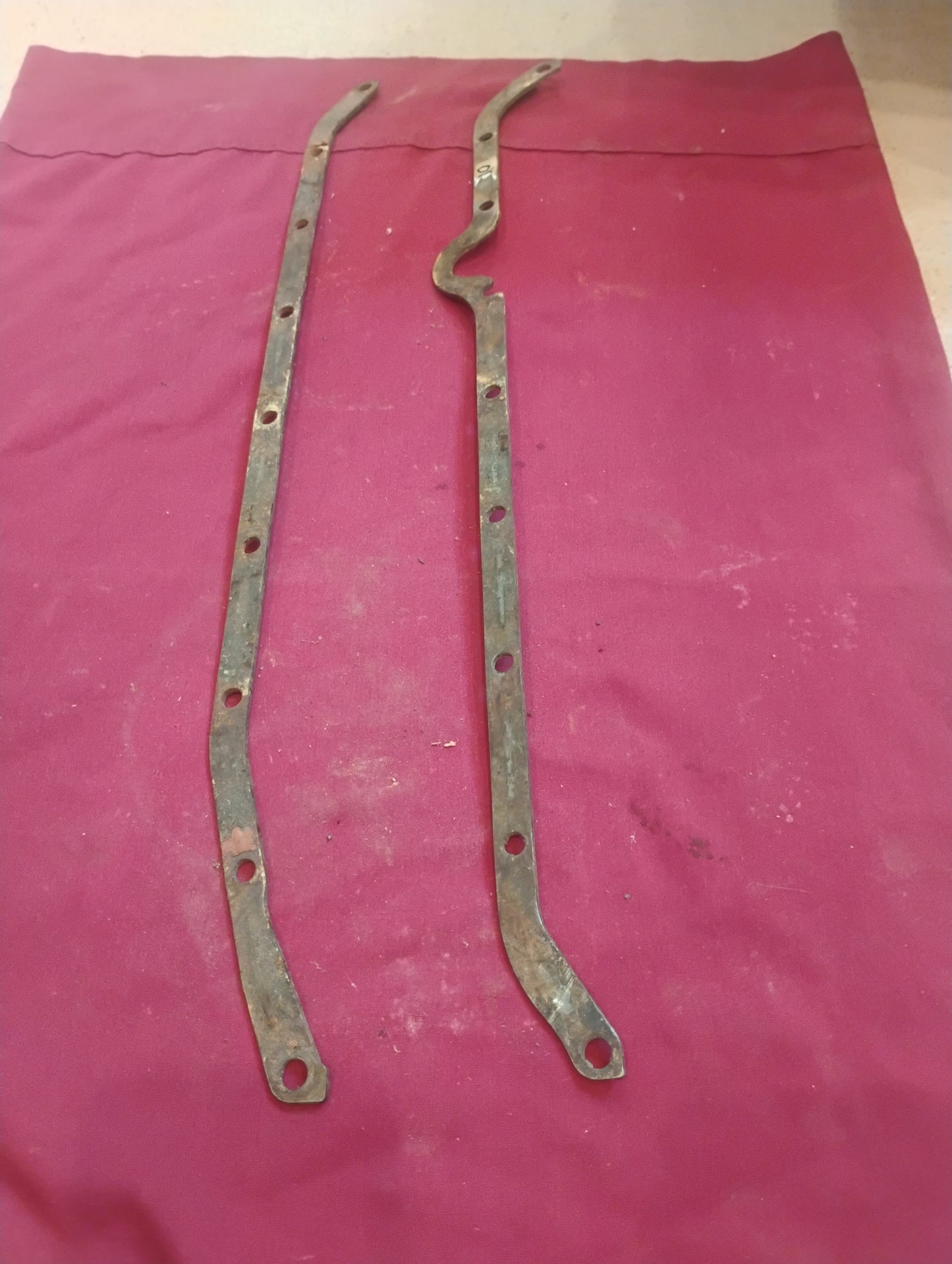 GM Small Block Chevy Oil Pan Reinforcement Rails SBC 350 327 305 LH RH Texas California Florida