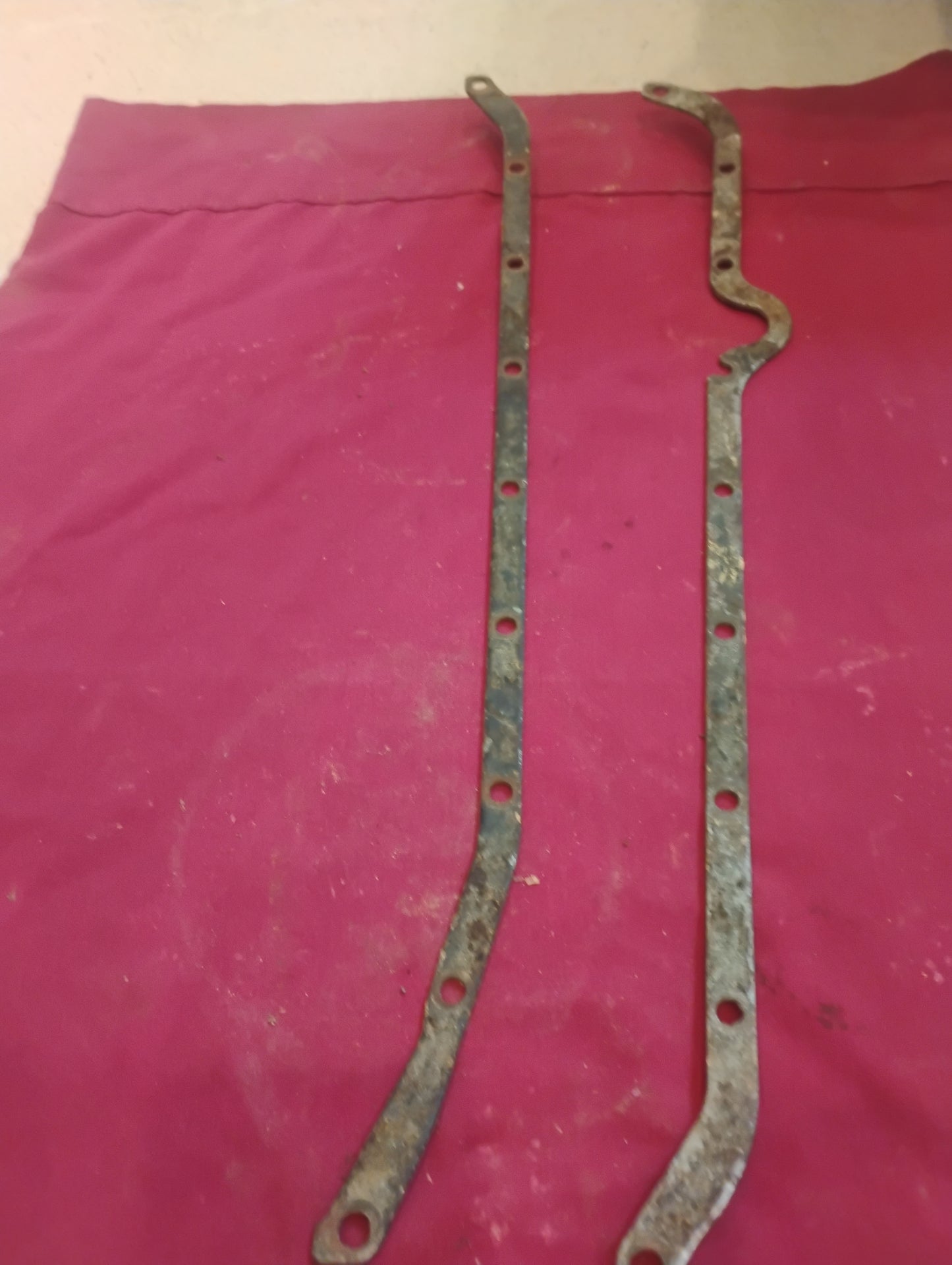 GM Small Block Chevy Oil Pan Reinforcement Rails SBC 350 327 305 LH RH Texas California Florida