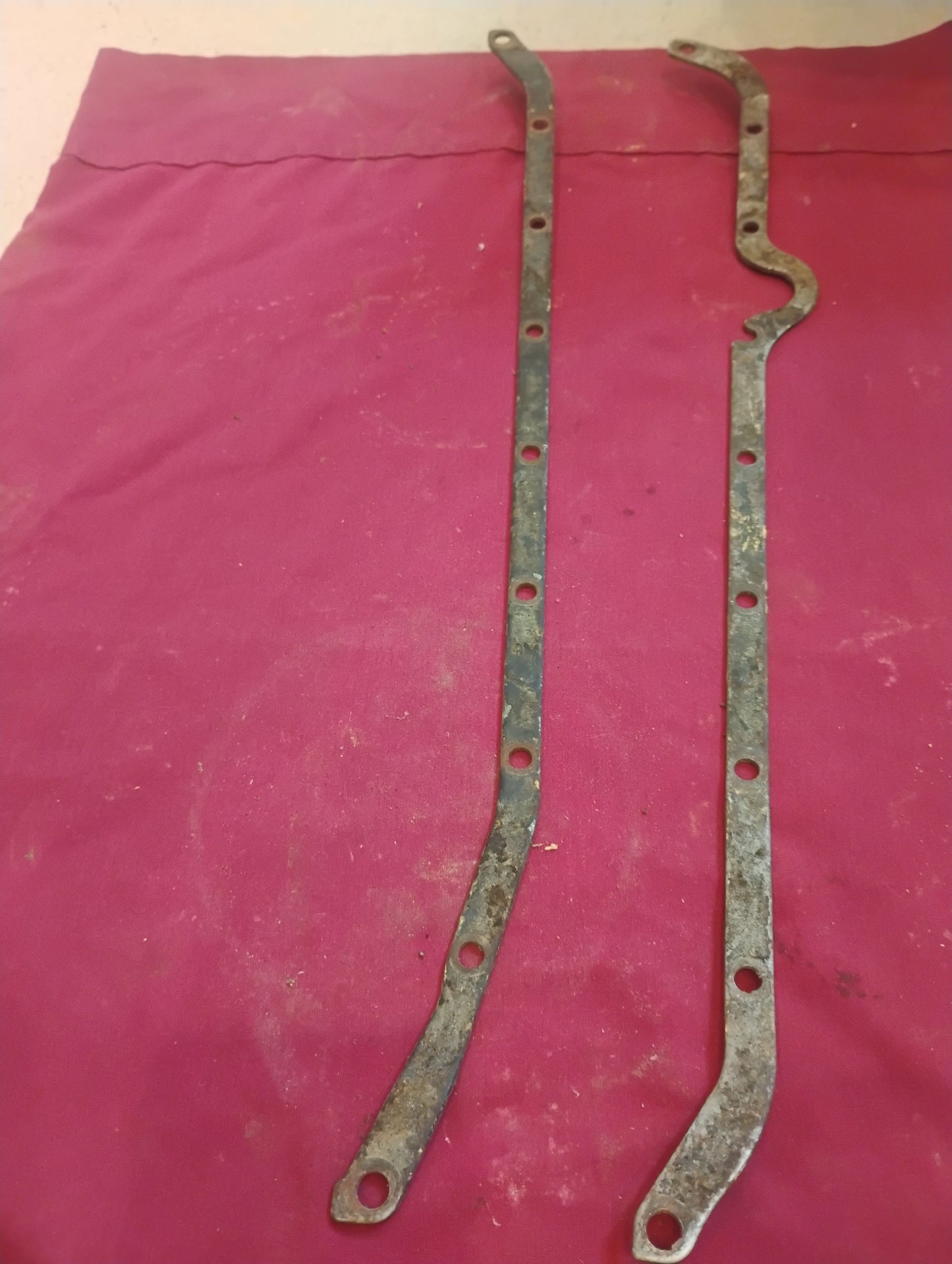 GM Small Block Chevy Oil Pan Reinforcement Rails SBC 350 327 305 LH RH Texas California Florida