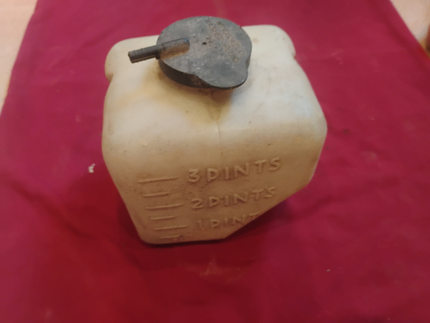 Vintage GM Windshield Washer Fluid Reservoir Bottle 3 Pints 1962-1972 Chevy GMC OEM