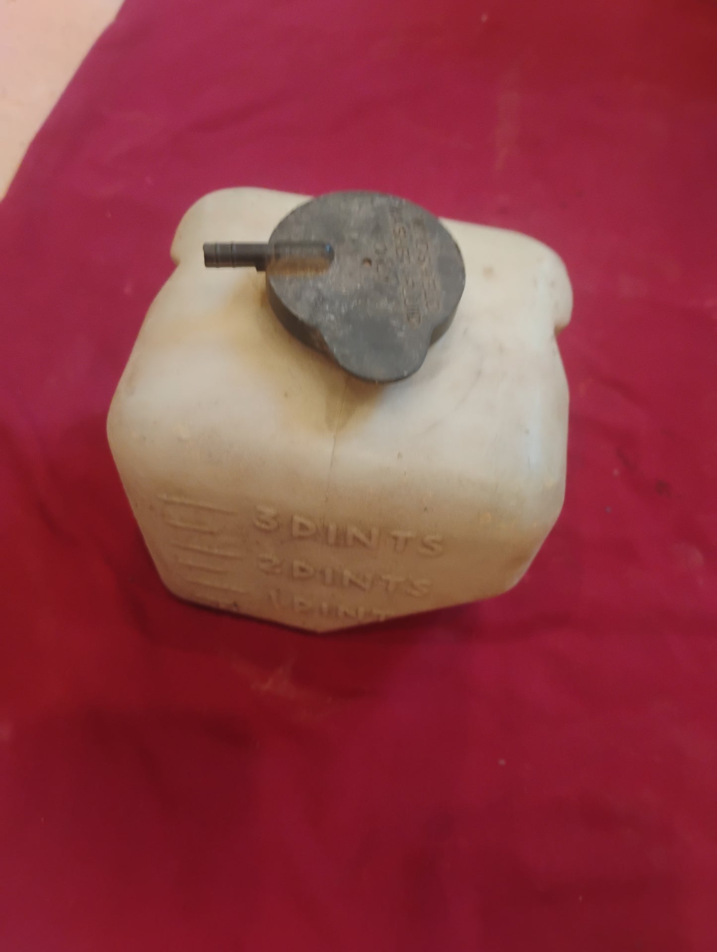 Vintage GM Windshield Washer Fluid Reservoir Bottle 3 Pints 1962-1972 Chevy GMC OEM