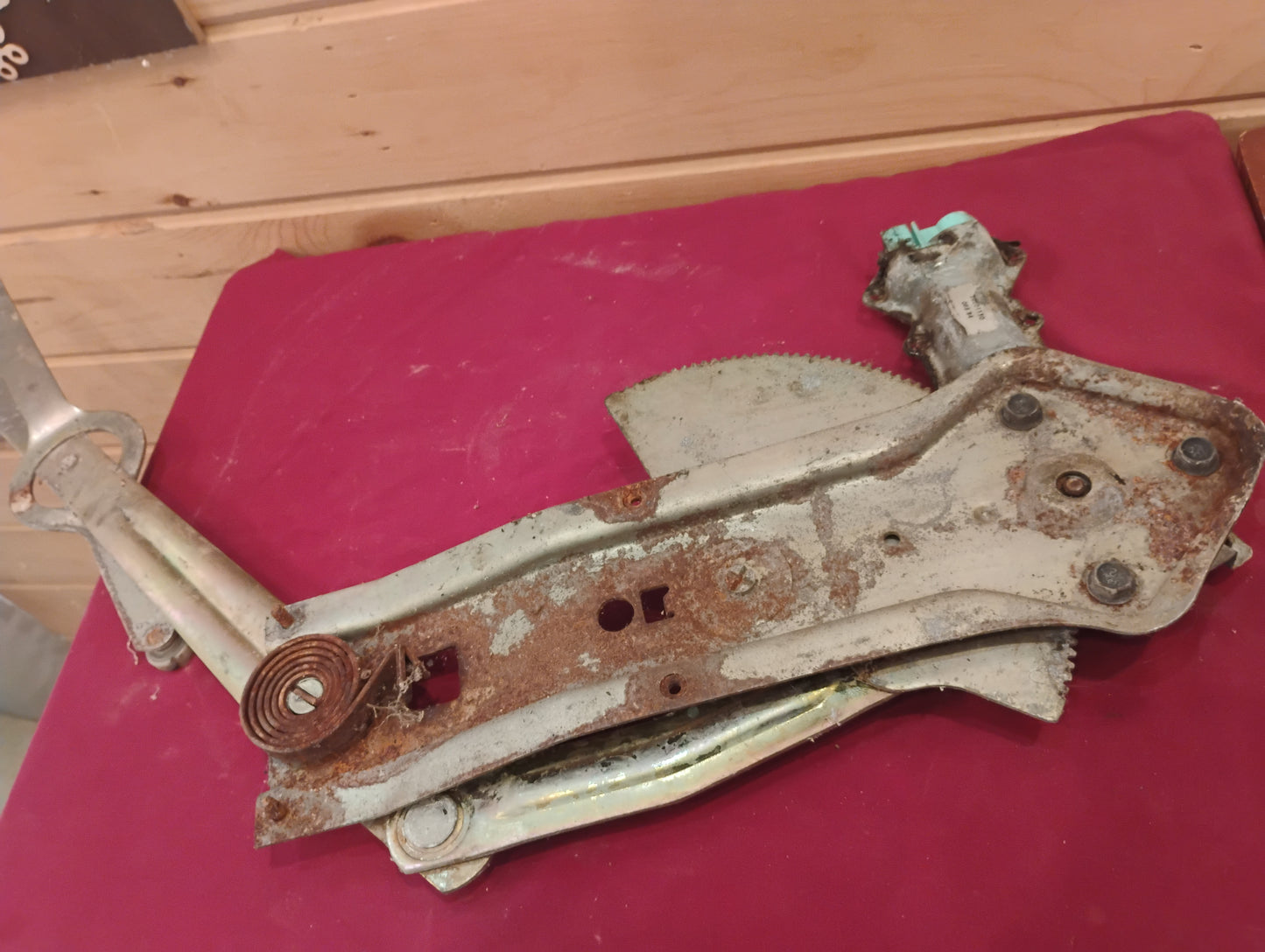 81-87 Chevy GMC C10 K10 Passenger Side Power Window Regulator & Motor OEM Untested
