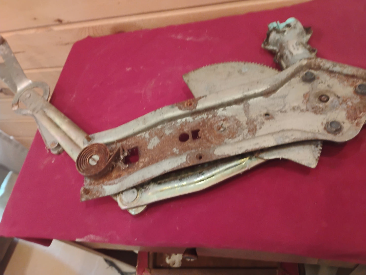 81-87 Chevy GMC C10 K10 Passenger Side Power Window Regulator & Motor OEM Untested