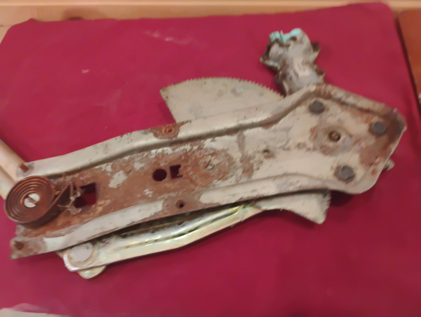 81-87 Chevy GMC C10 K10 Passenger Side Power Window Regulator & Motor OEM Untested