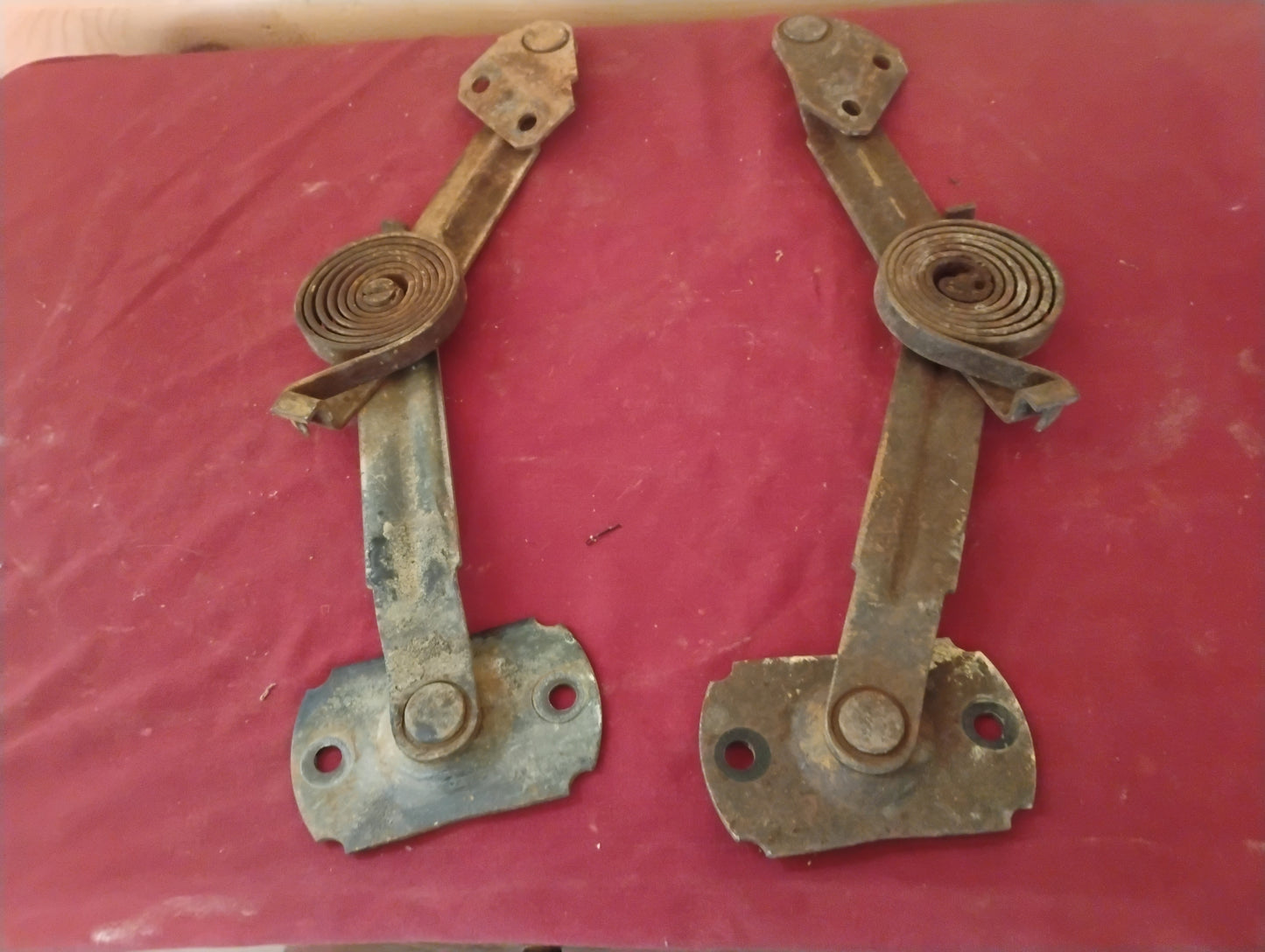 81-87 Chevy GMC Truck Hood Hinge Springs Pair C10 K10 Squarebody OEM